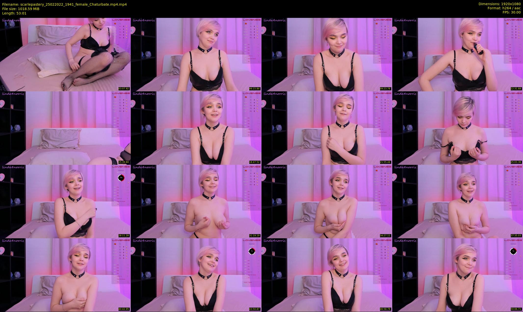 scarlepastery — 54 minute Chaturbate couple cam show recording, 1080p, Feb 25, 2022