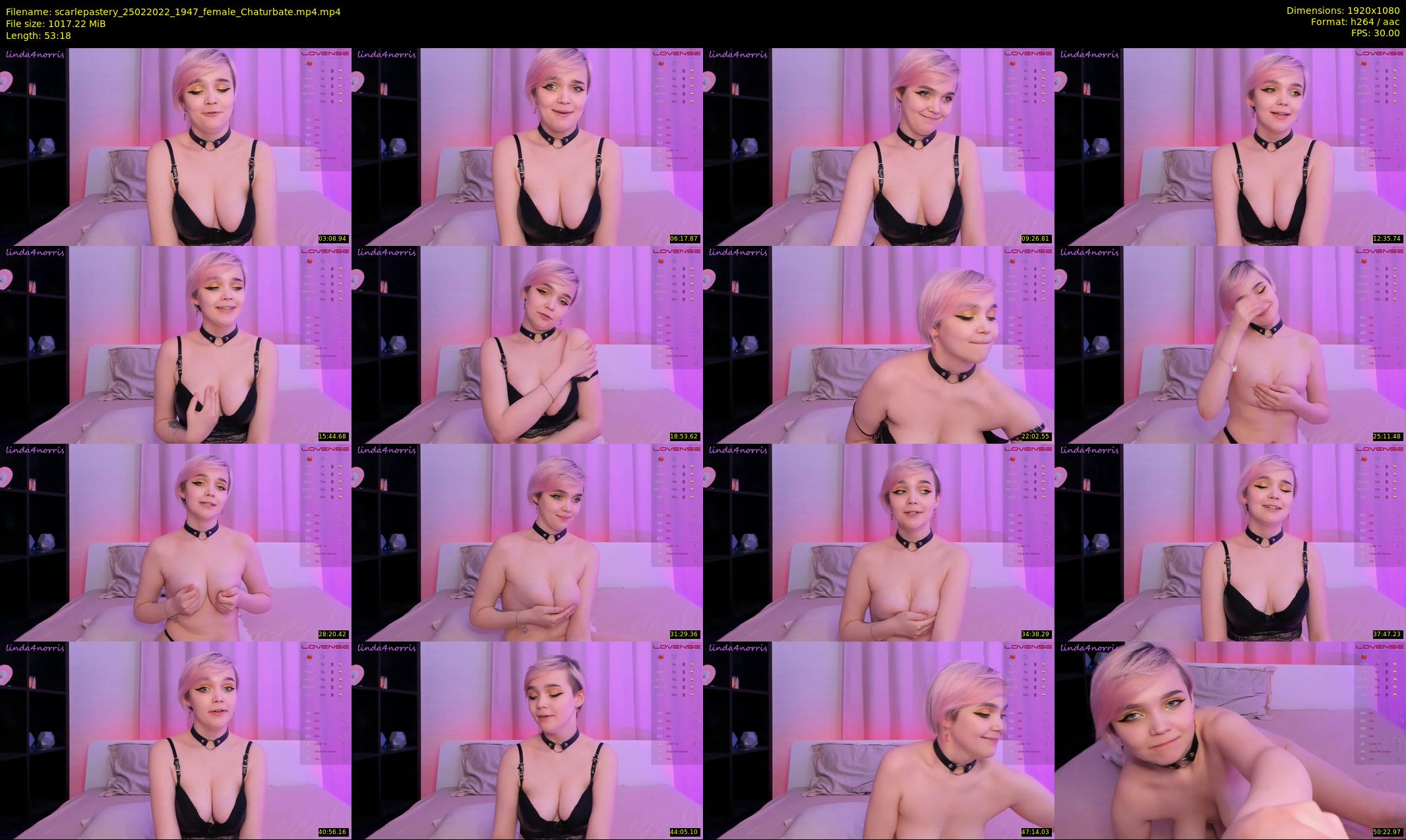 scarlepastery — 54 minute Chaturbate couple cam show recording, 1080p, Feb 25, 2022