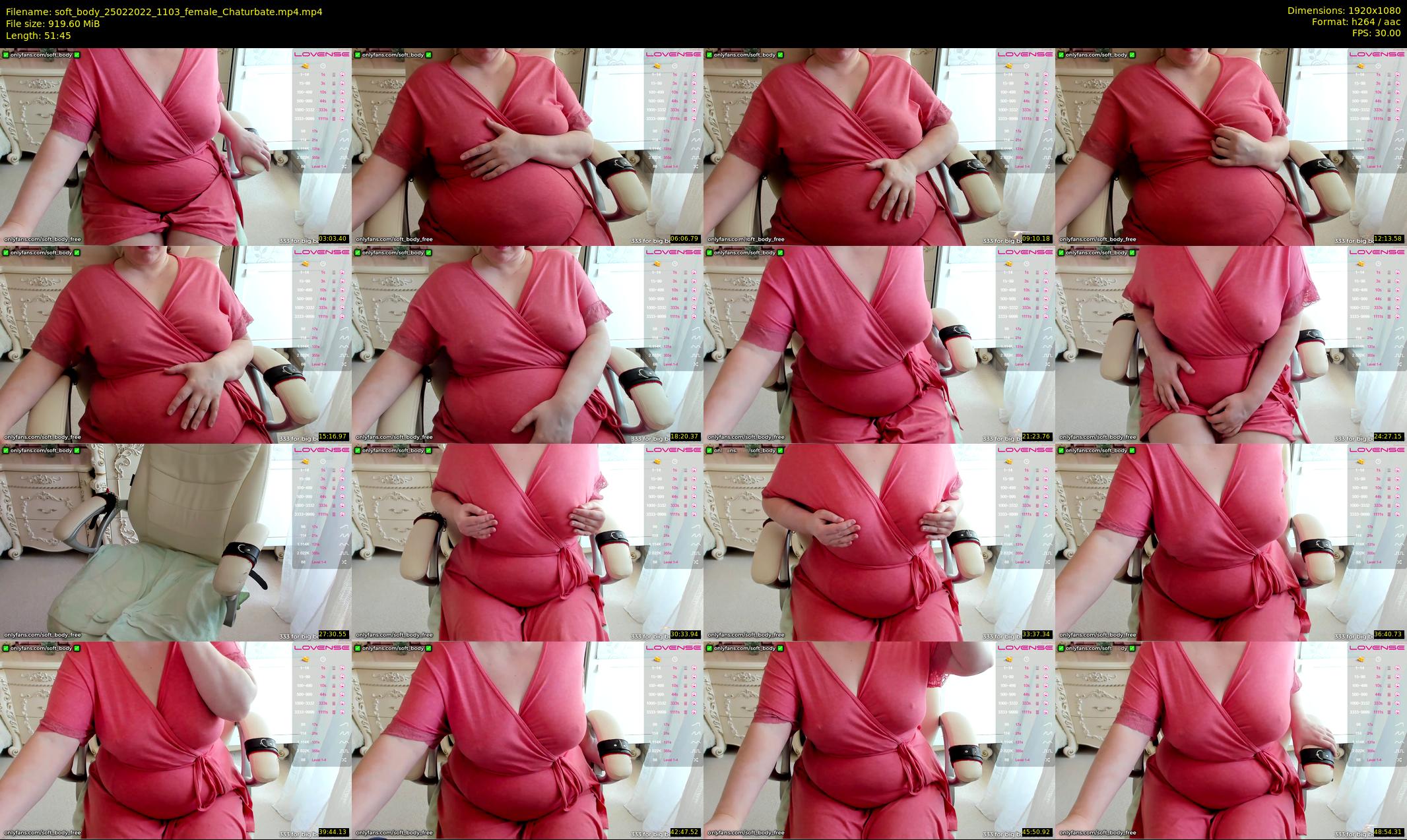 soft_body — 52 minute Chaturbate female cam show recording, 1080p, Feb 25, 2022