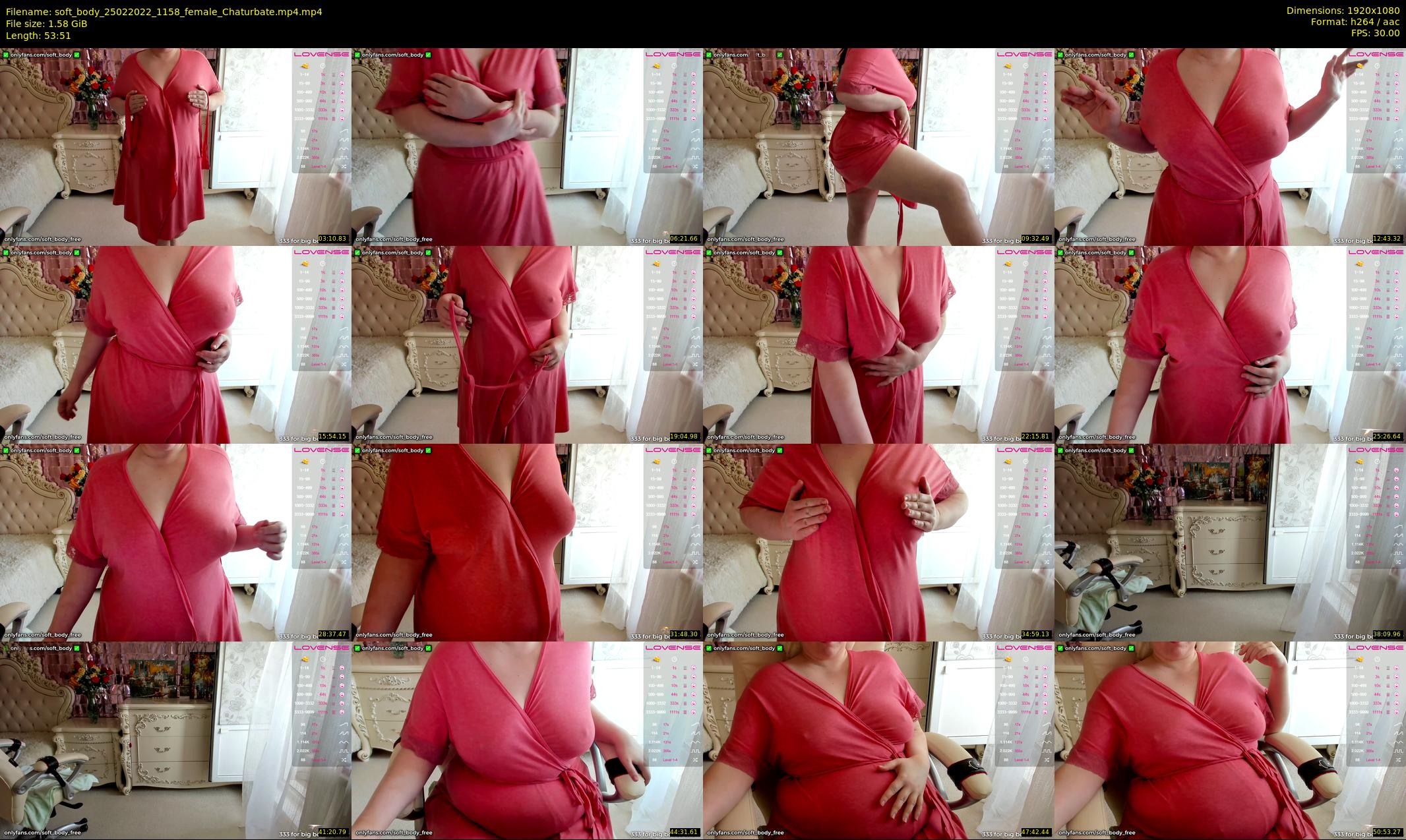 soft_body — 54 minute Chaturbate female cam show recording, 1080p, Feb 25, 2022