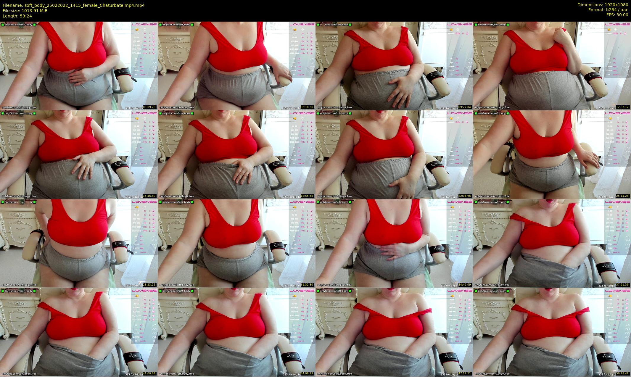 soft_body — 54 minute Chaturbate female cam show recording, 1080p, Feb 25, 2022