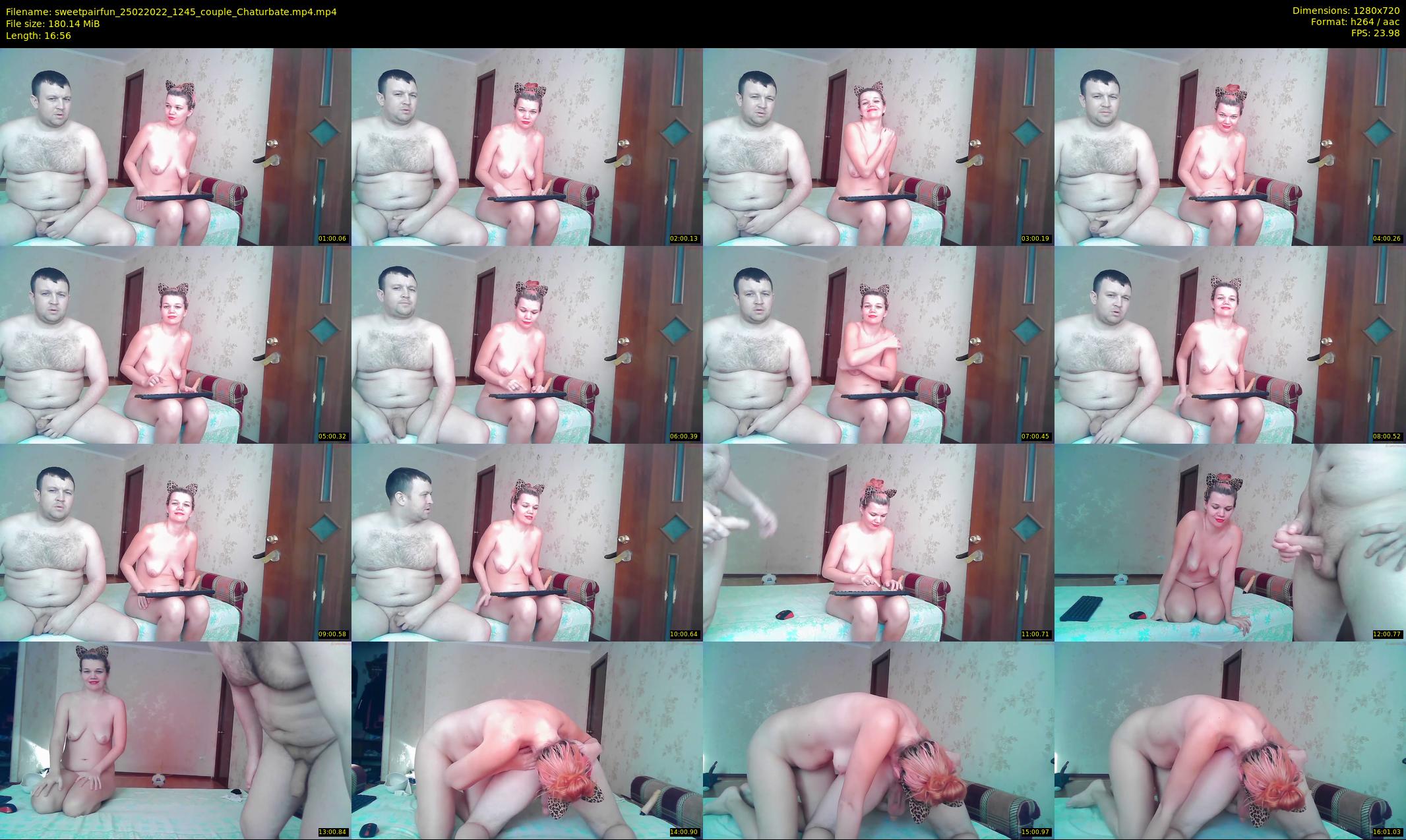sweetpairfun — 17 minute Chaturbate couple cam show recording, 720p, Feb 25, 2022