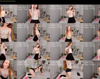thisisamelia — 53 minute Chaturbate female cam show recording, 720p, Feb 25, 2022