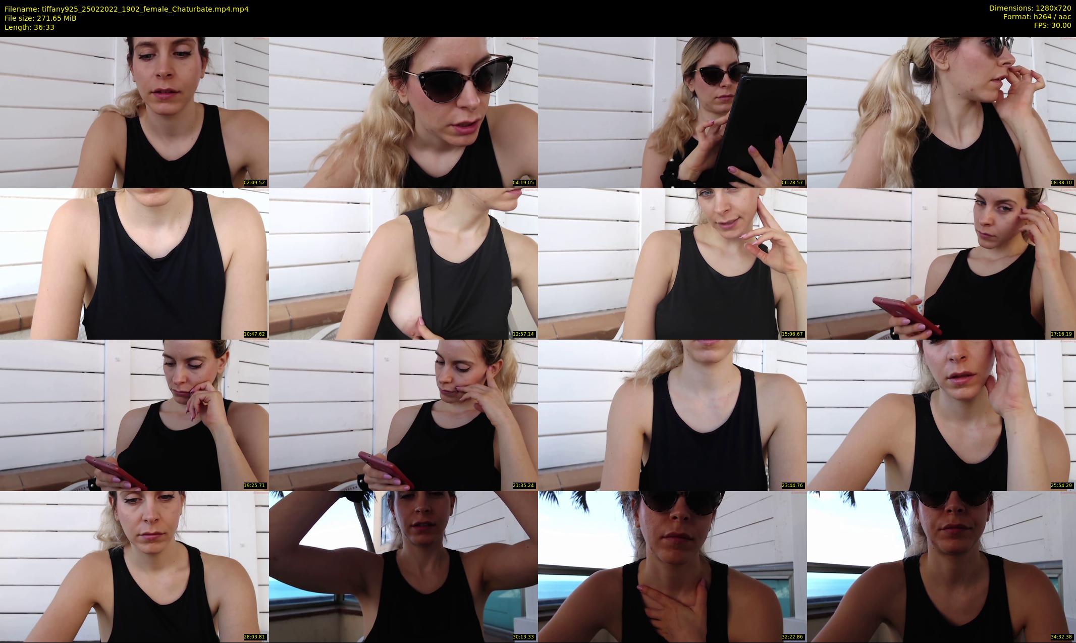 tiffany925 — 37 minute Chaturbate female cam show recording, 720p, Feb 25, 2022