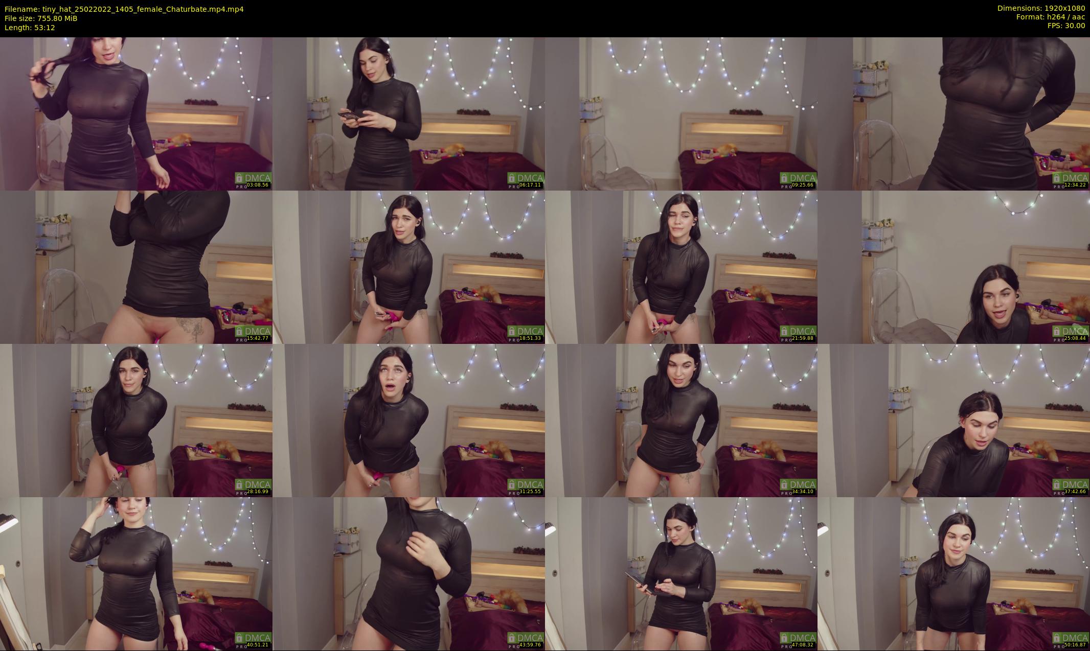 tiny_hat — 54 minute Chaturbate female cam show recording, 1080p, Feb 25, 2022