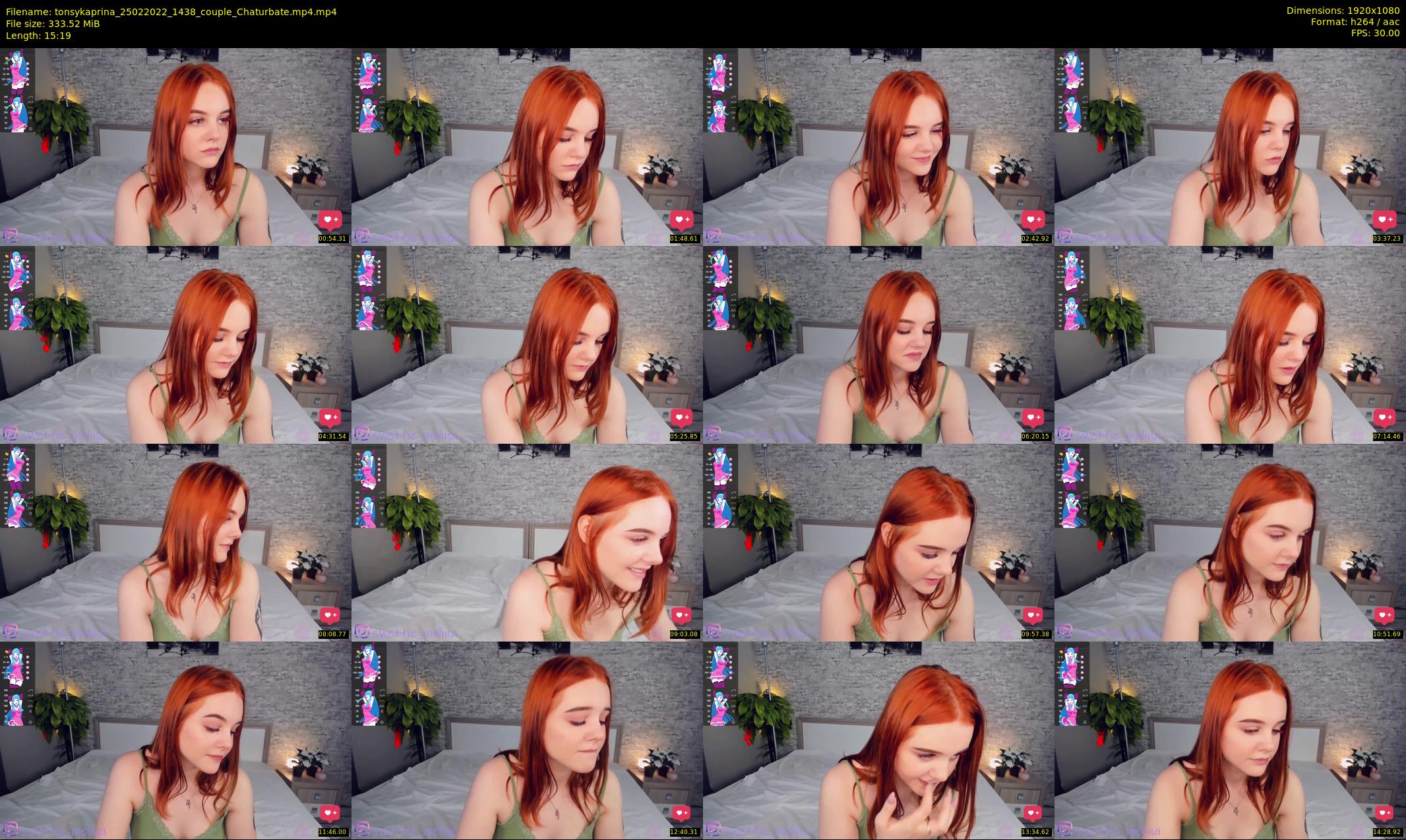tonsykaprina — 16 minute Chaturbate couple cam show recording, 1080p, Feb 25, 2022