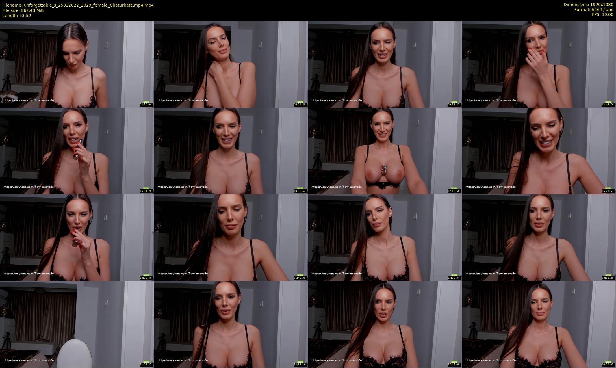 unforgettable_s — 54 minute Chaturbate female cam show recording, 1080p, Feb 25, 2022