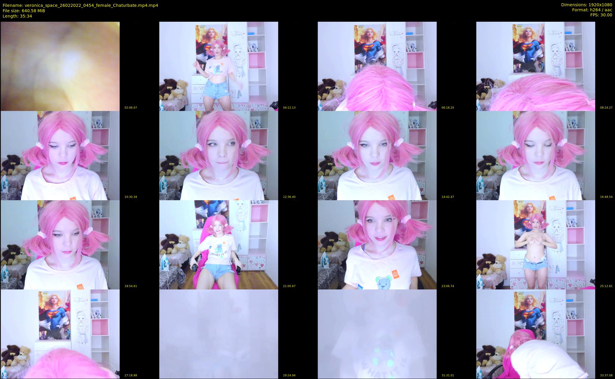 veronica_space — 36 minute Chaturbate female cam show recording, 1080p, Feb 26, 2022