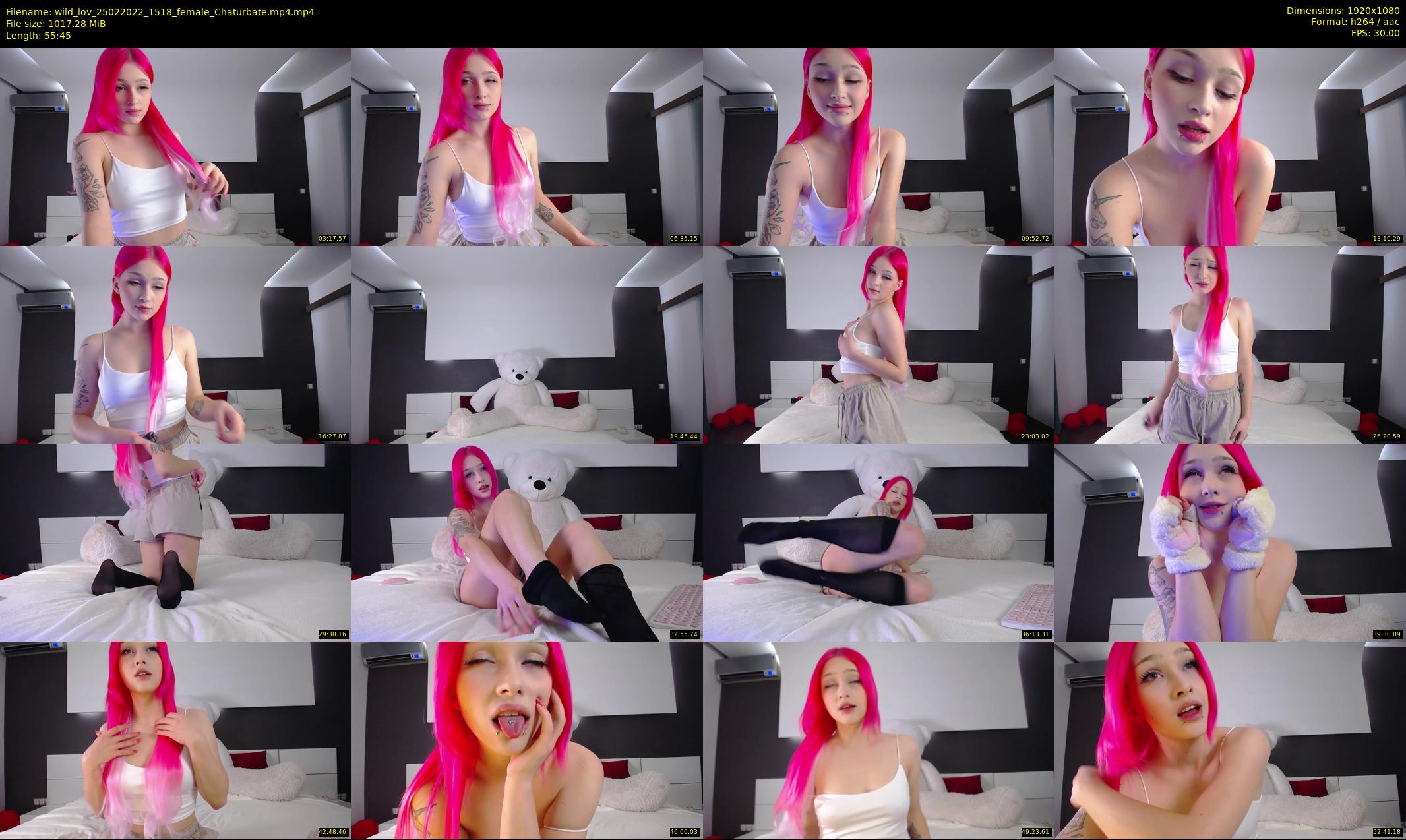 wild_lov — 56 minute Chaturbate female cam show recording, 1080p, Feb 25, 2022