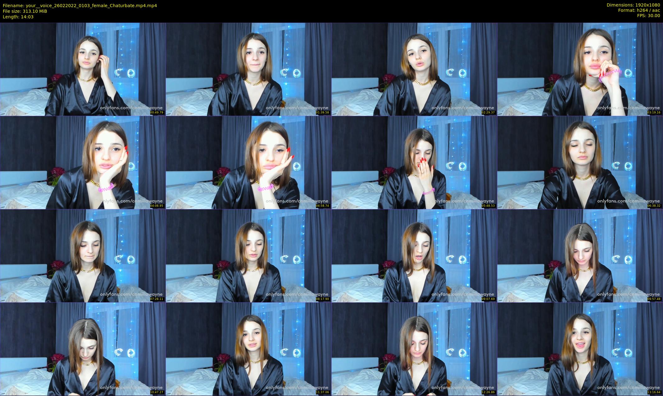 your__voice — 15 minute Chaturbate female cam show recording, 1080p, Feb 26, 2022