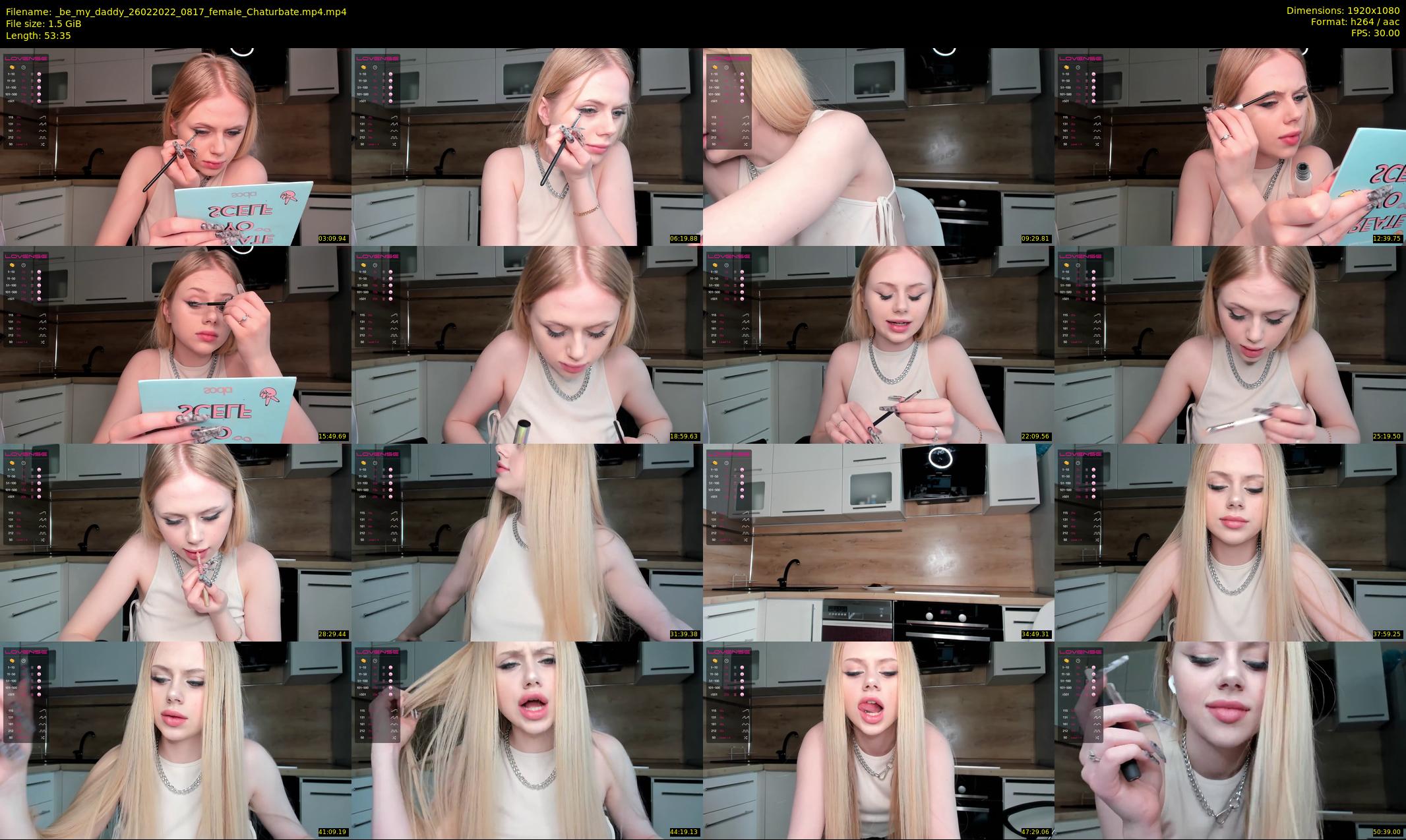 _be_my_daddy — 54 minute Chaturbate female cam show recording, 1080p, Feb 26, 2022