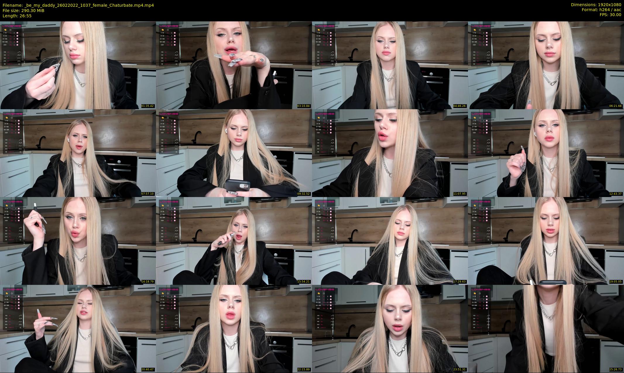 _be_my_daddy — 27 minute Chaturbate female cam show recording, 1080p, Feb 26, 2022