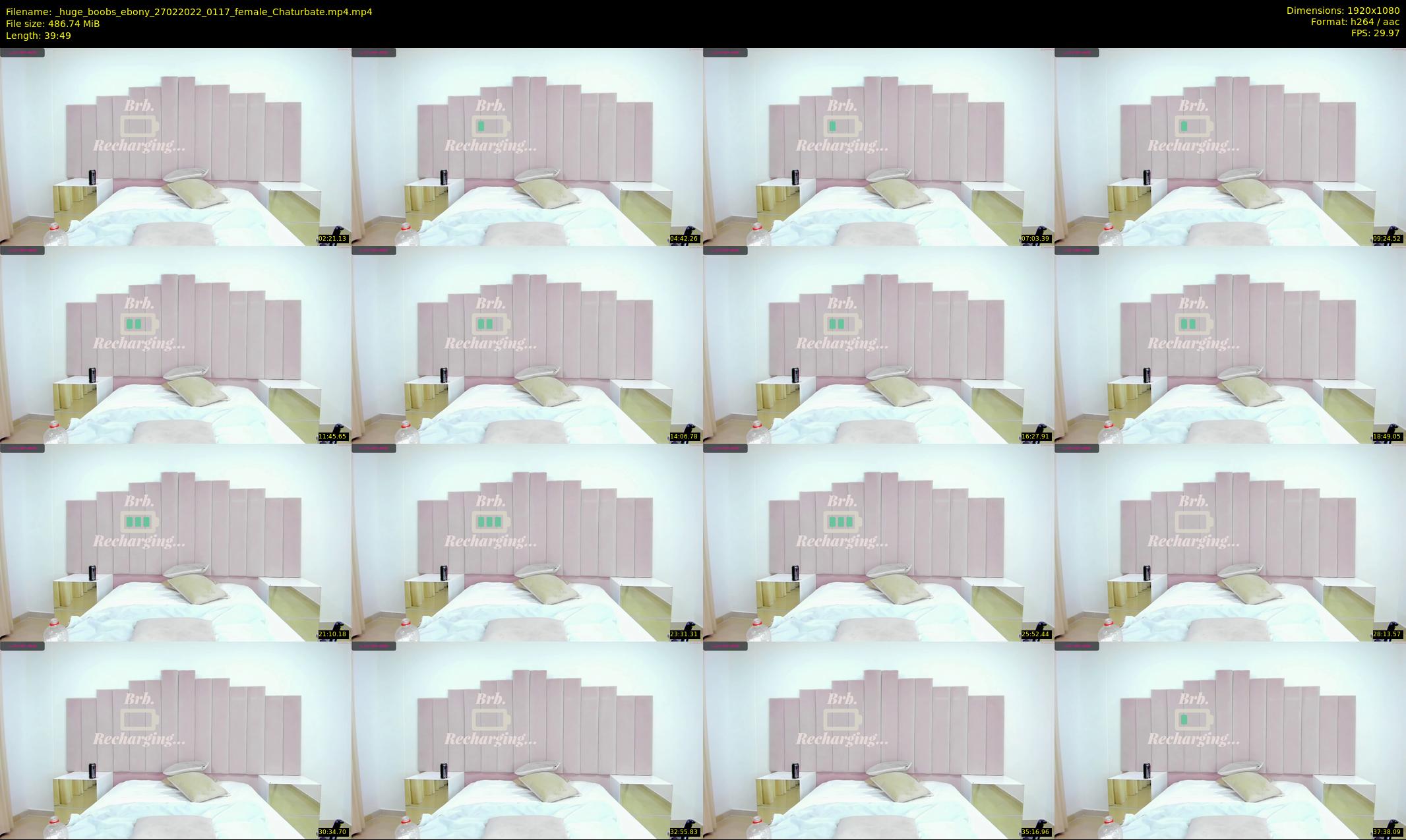 _huge_boobs_ebony — 40 minute Chaturbate female cam show recording, 1080p, Feb 27, 2022