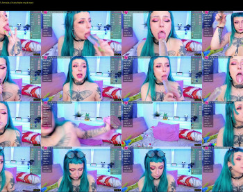 aciddroll — 46 minute Chaturbate female cam show recording, 1080p, Feb 26, 2022