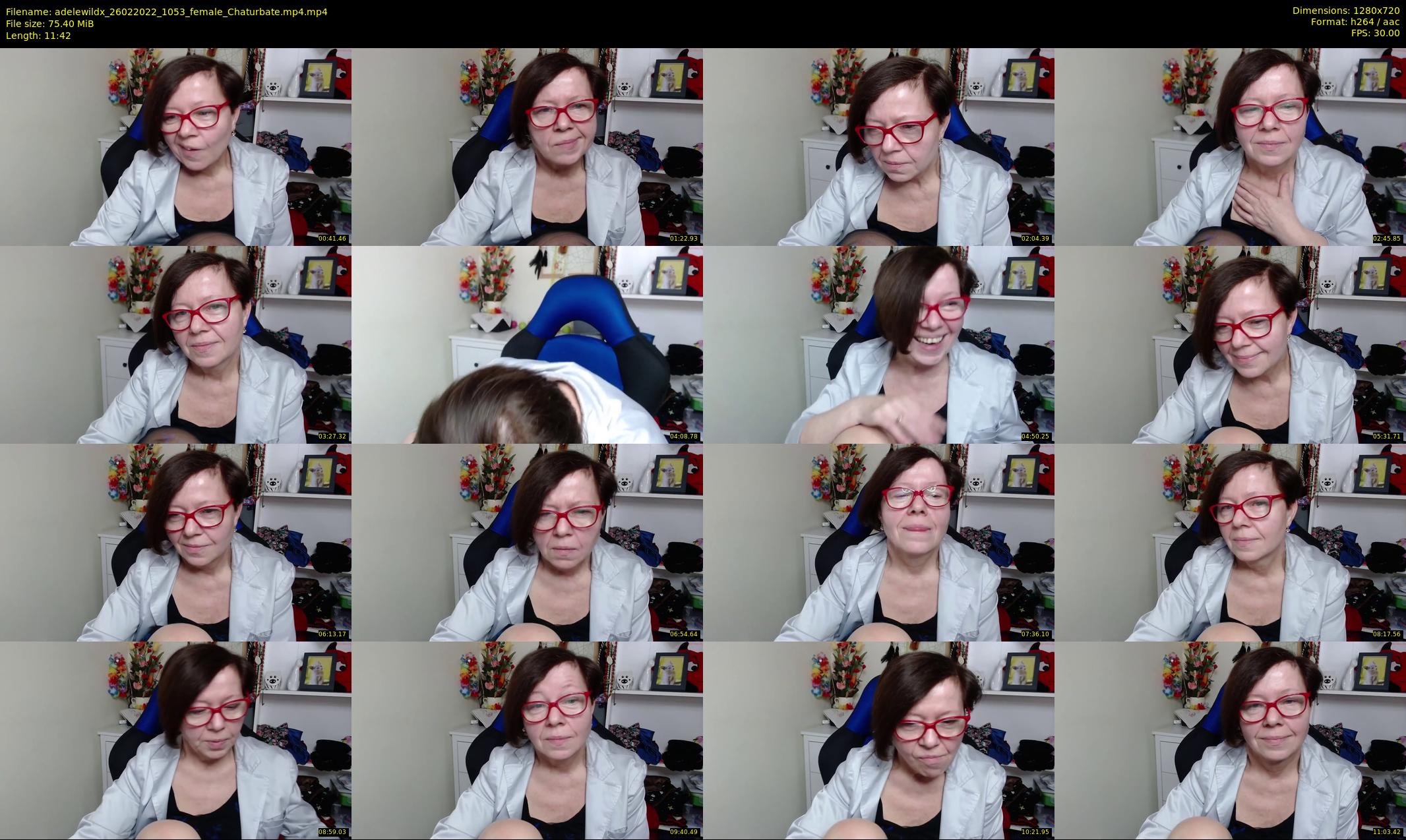 adelewildx — 12 minute Chaturbate female cam show recording, 720p, Feb 26, 2022