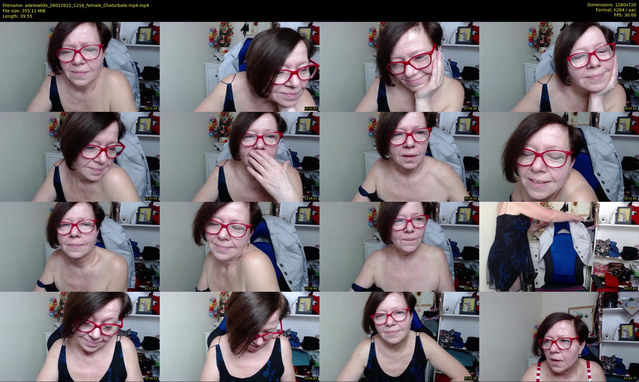 adelewildx — 40 minute Chaturbate female cam show recording, 720p, Feb 26, 2022