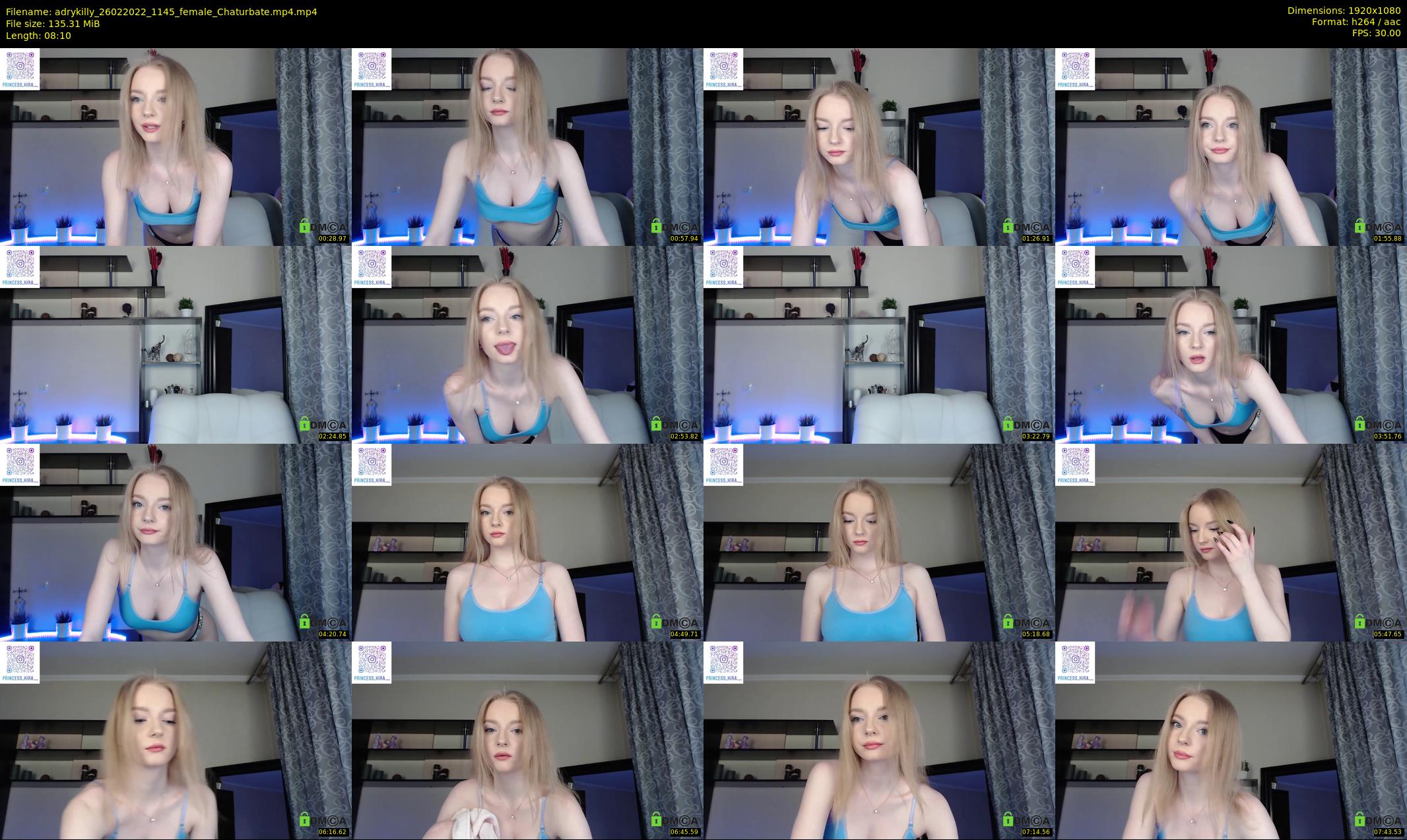 adrykilly — 9 minute Chaturbate female cam show recording, 1080p, Feb 26, 2022