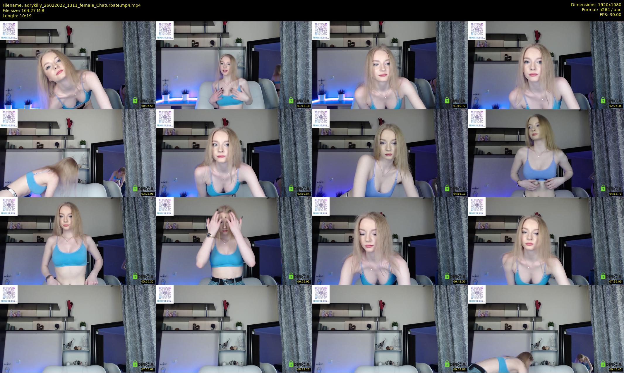 adrykilly — 11 minute Chaturbate female cam show recording, 1080p, Feb 26, 2022