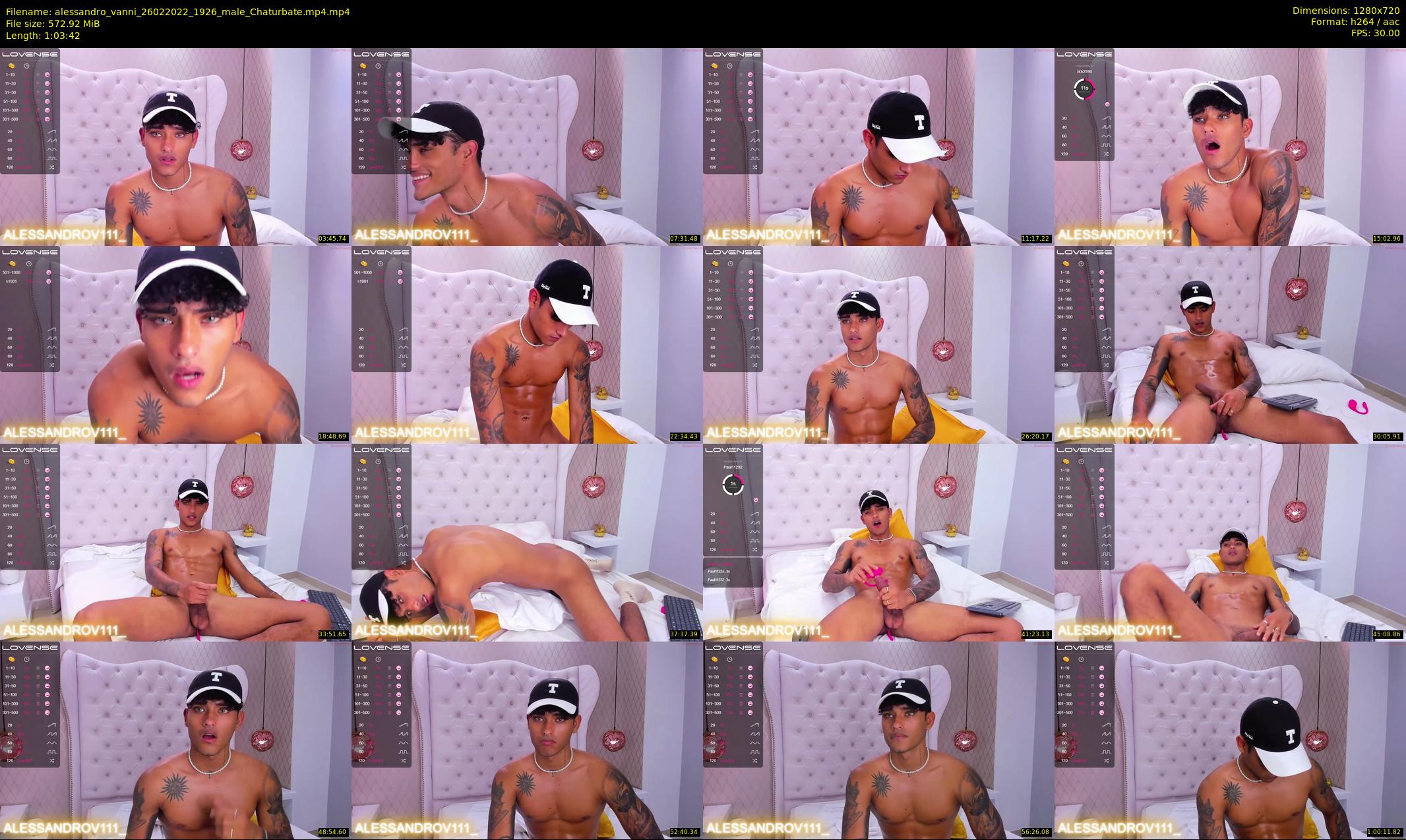 alessandro_vanni — 64 minute Chaturbate male cam show recording, 720p, Feb 26, 2022
