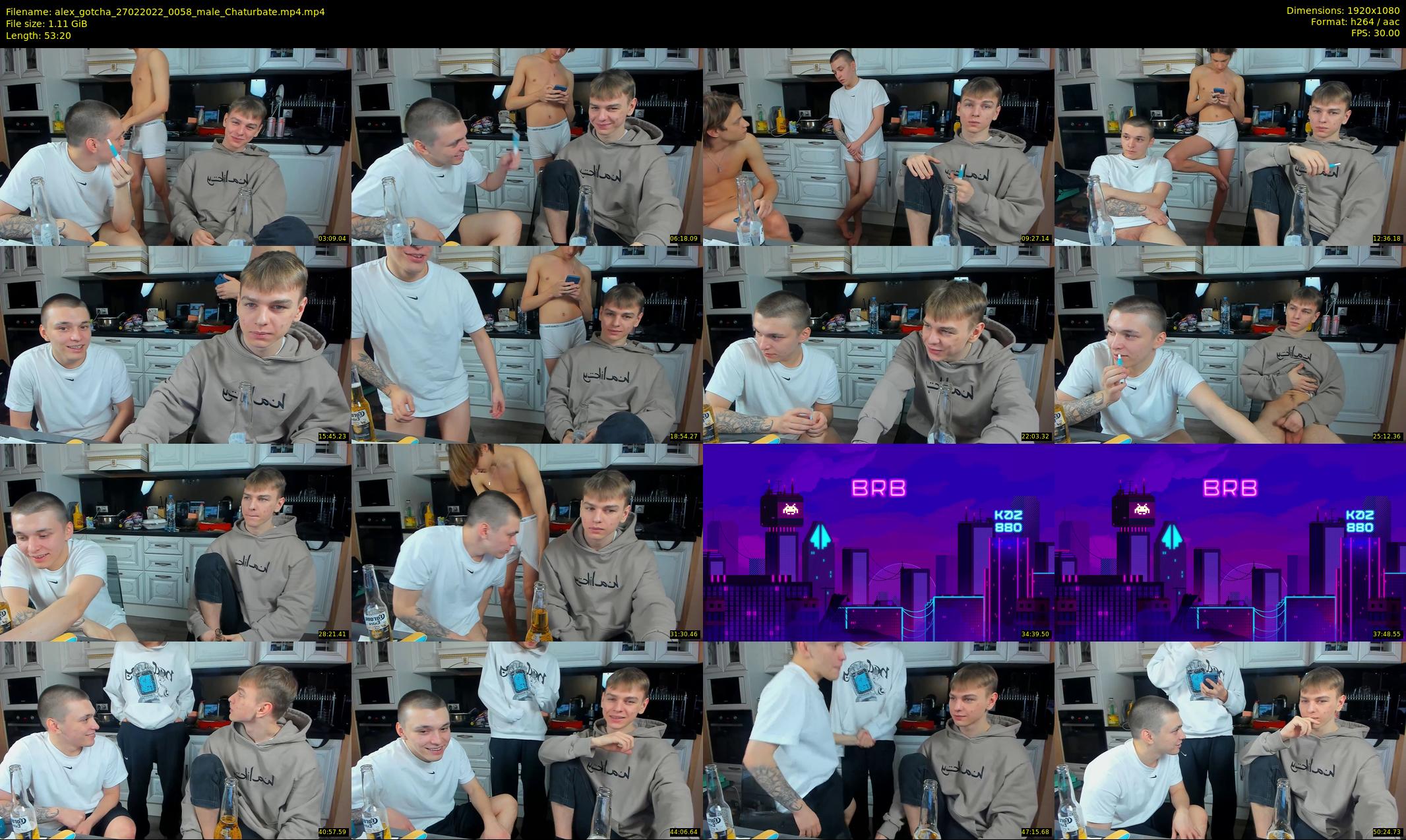 alex_gotcha — 54 minute Chaturbate male cam show recording, 1080p, Feb 27, 2022