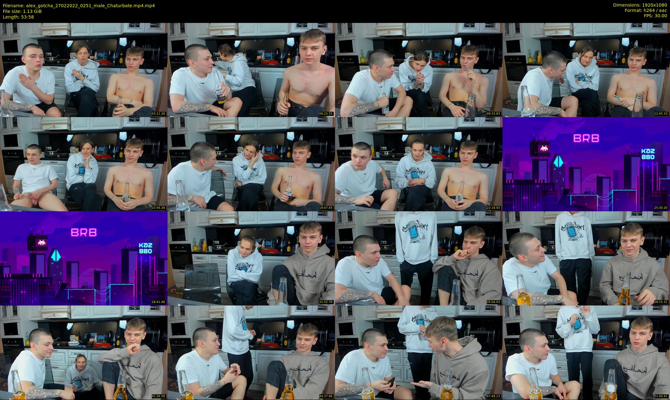 alex_gotcha — 54 minute Chaturbate male cam show recording, 1080p, Feb 27, 2022