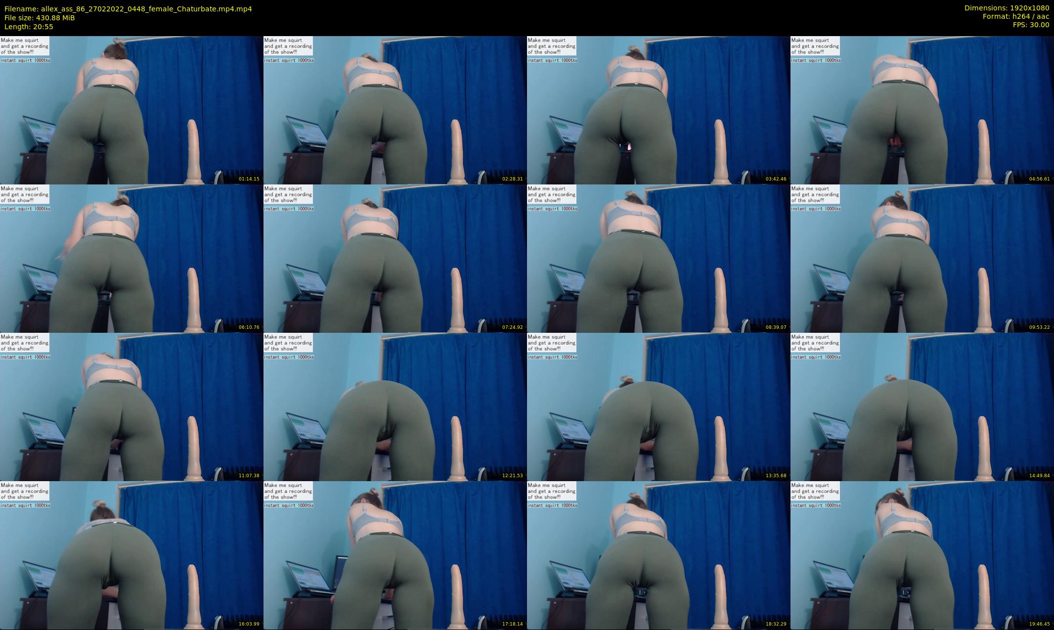 allex_ass_86 — 21 minute Chaturbate female cam show recording, 1080p, Feb 27, 2022