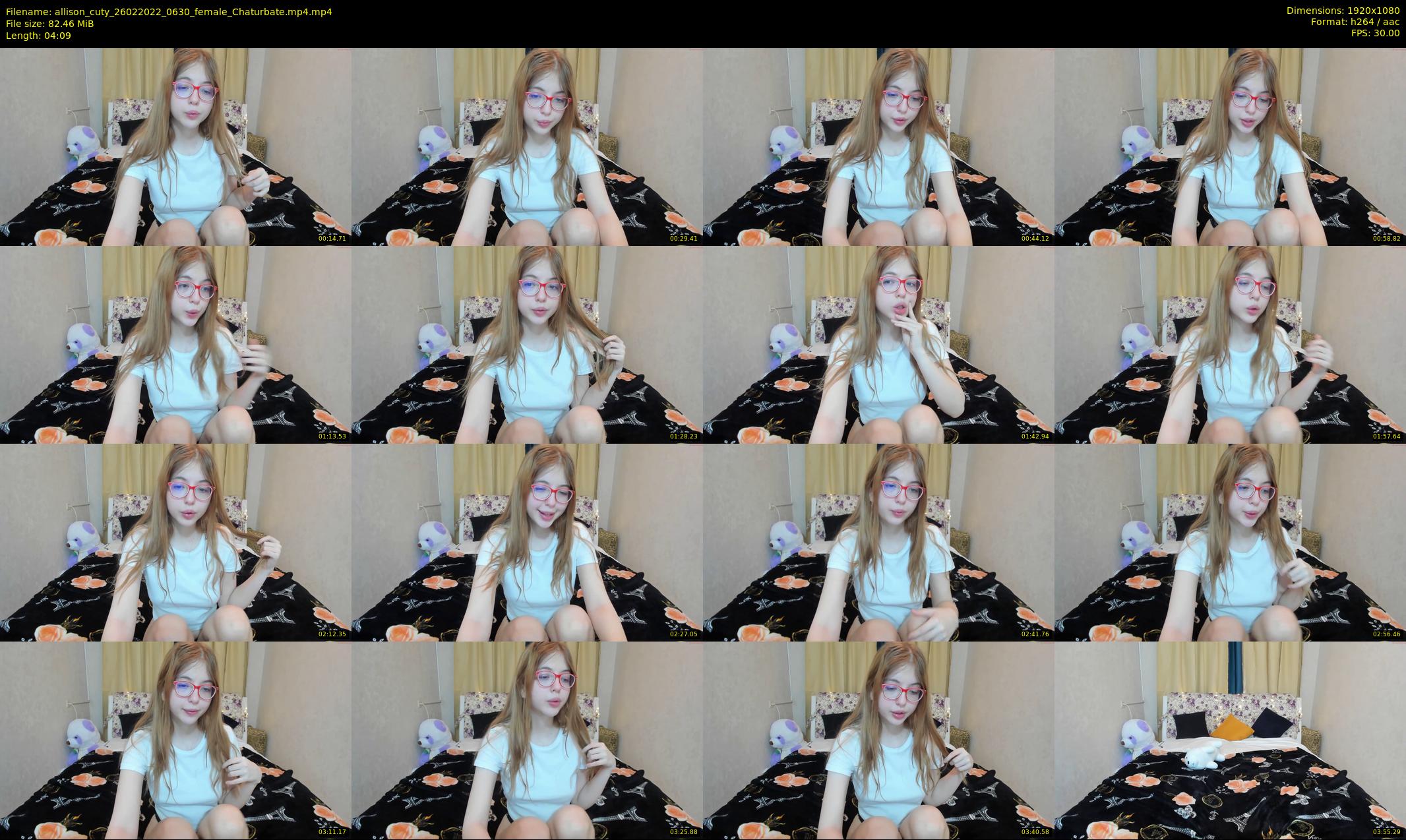 allison_cuty — 5 minute Chaturbate female cam show recording, 1080p, Feb 26, 2022