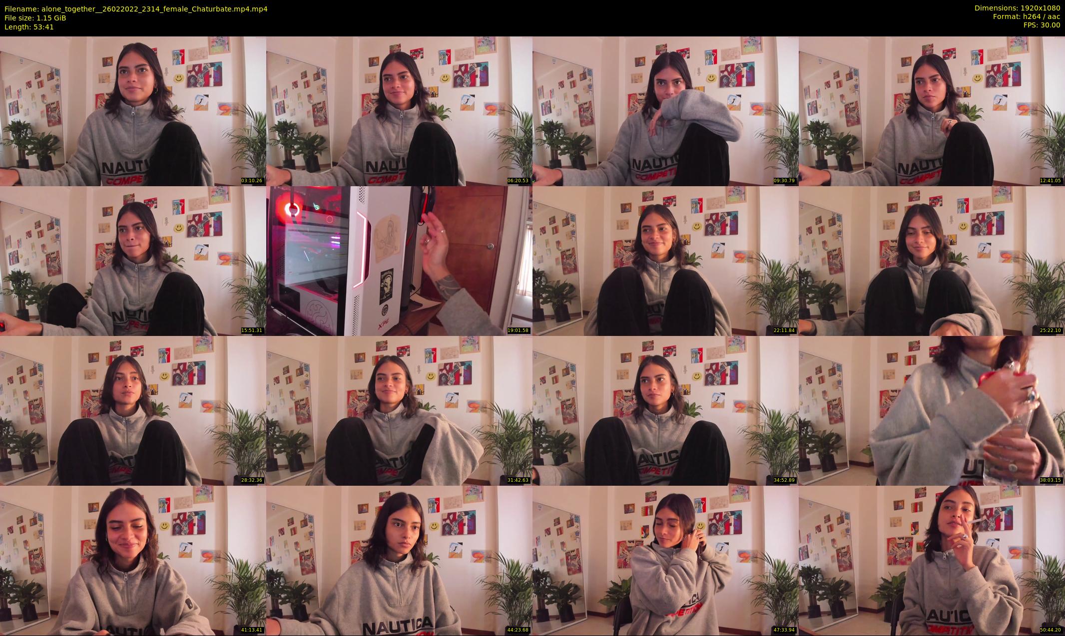 alone_together_ — 54 minute Chaturbate female cam show recording, 1080p, Feb 26, 2022