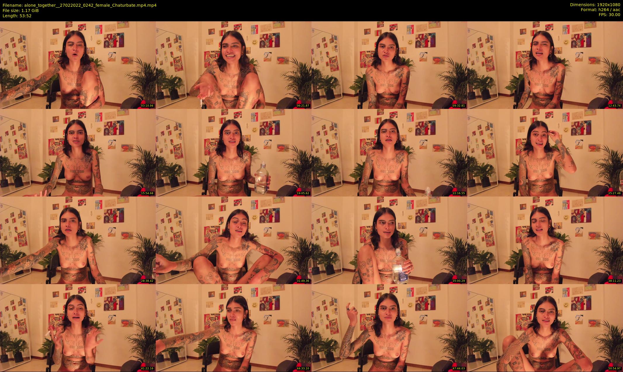alone_together_ — 54 minute Chaturbate female cam show recording, 1080p, Feb 27, 2022