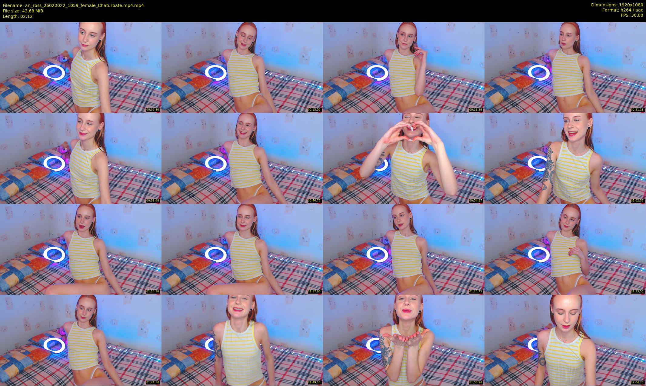 an_ross — 3 minute Chaturbate female cam show recording, 1080p, Feb 26, 2022