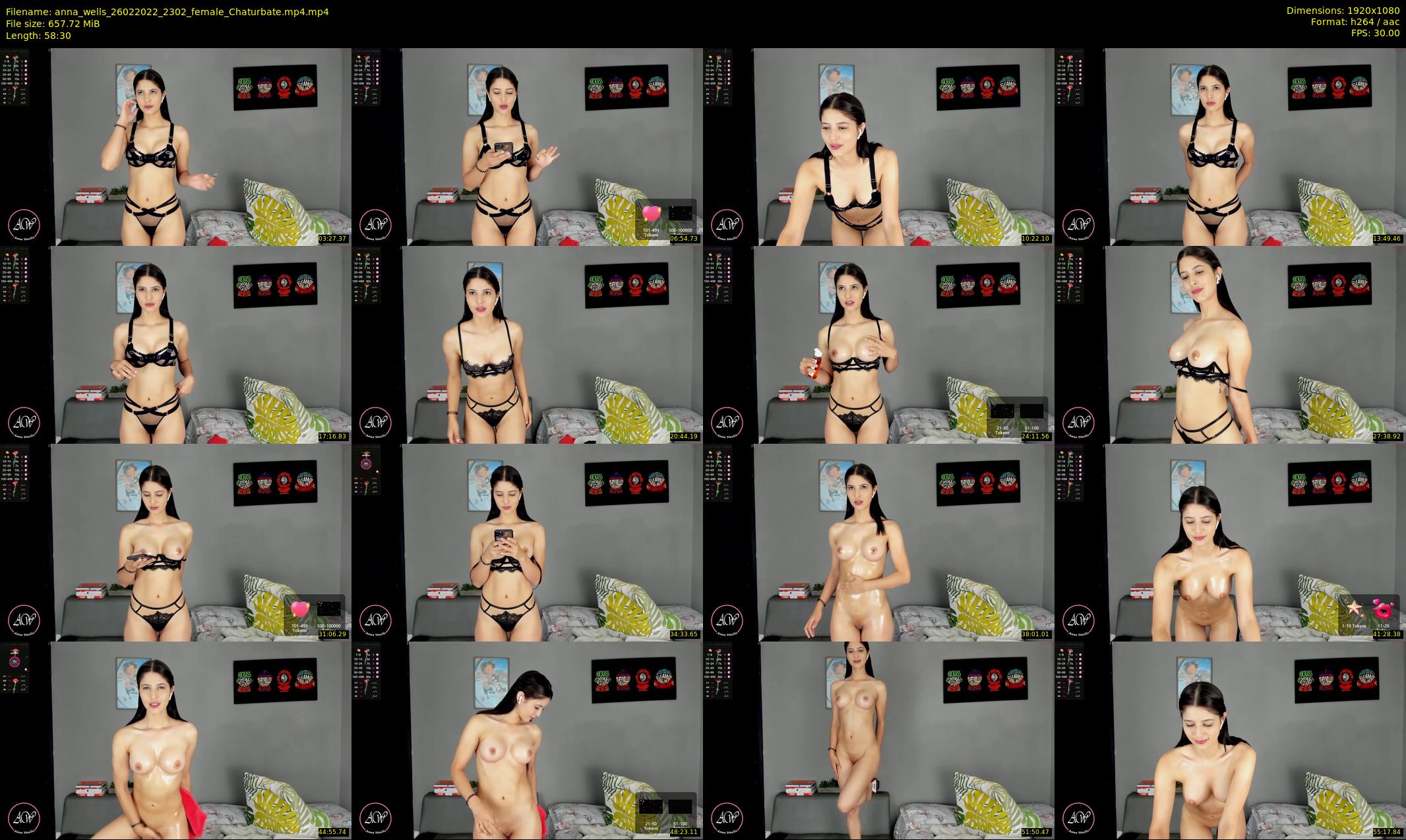 anna_wells — 59 minute Chaturbate female cam show recording, 1080p, Feb 26, 2022