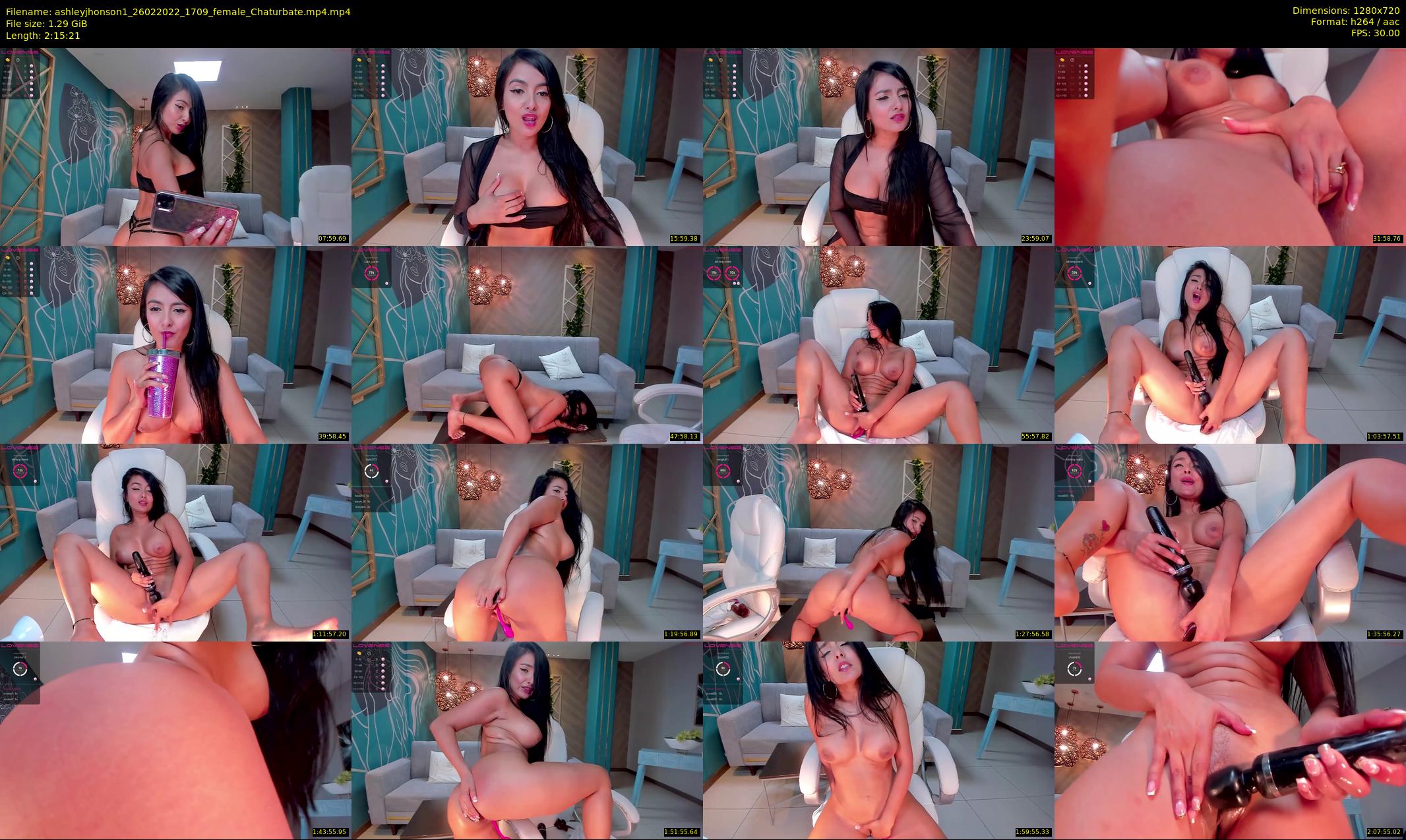ashleyjhonson1 — 136 minute Chaturbate female cam show recording, 720p, Feb 26, 2022