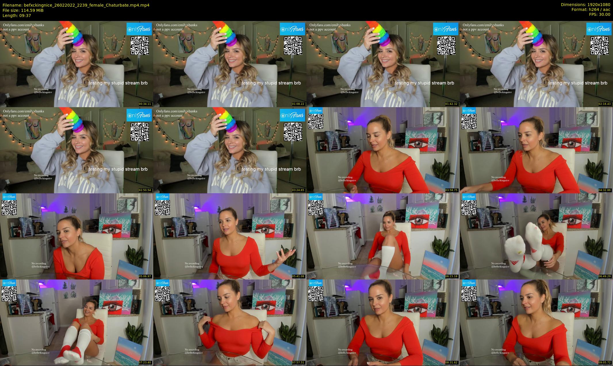 befxckingnice — 10 minute Chaturbate female cam show recording, 1080p, Feb 26, 2022