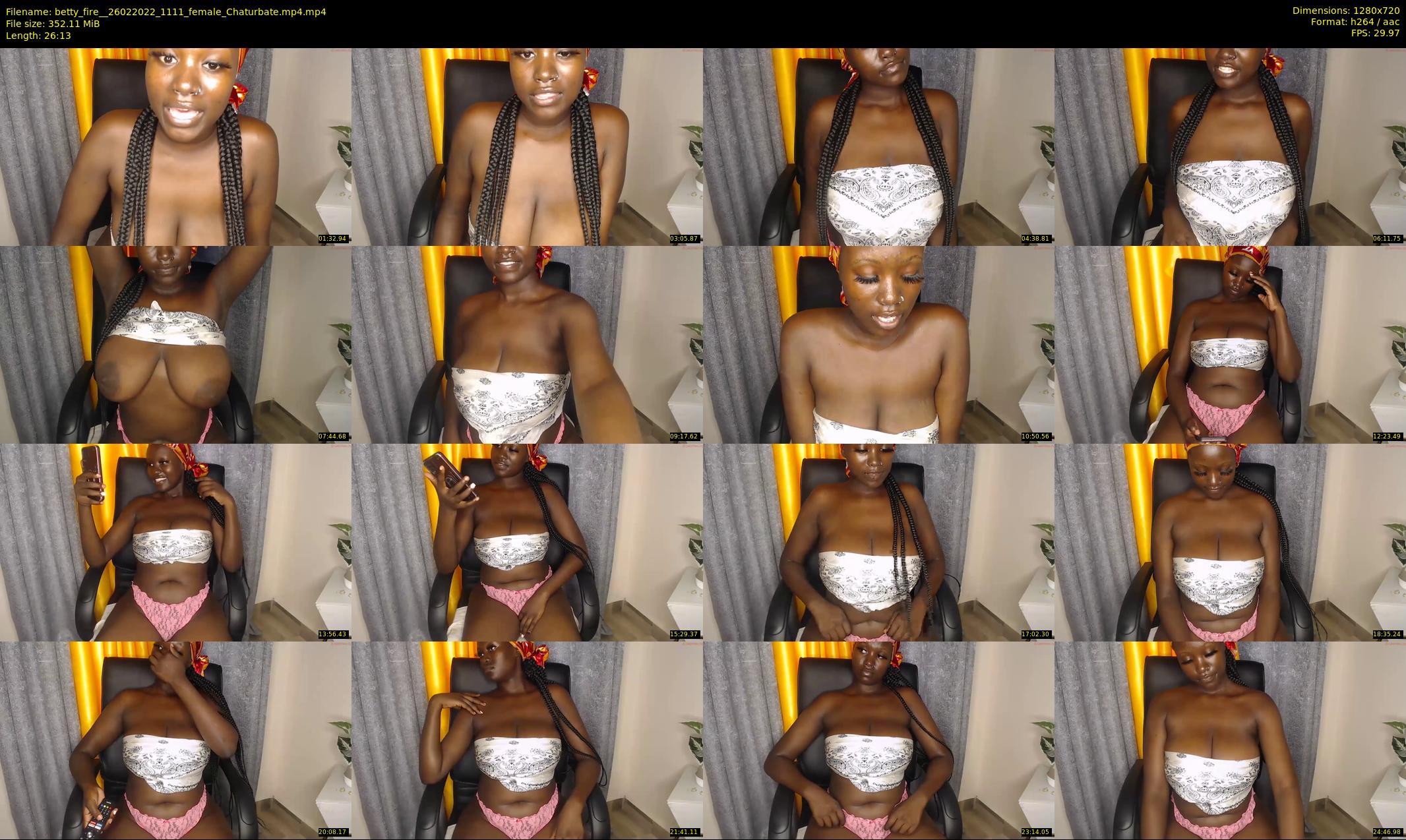 betty_fire_ — 27 minute Chaturbate female cam show recording, 720p, Feb 26, 2022