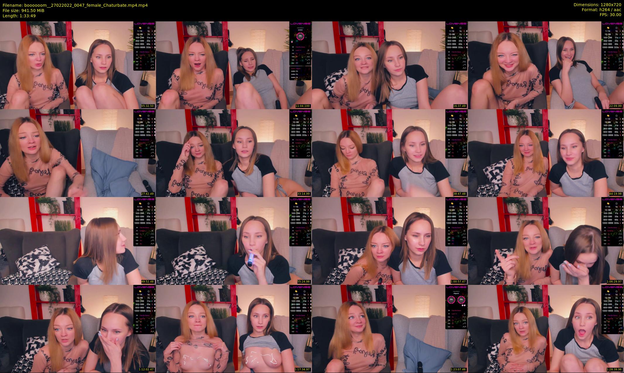 boooooom_ — 94 minute Chaturbate female cam show recording, 720p, Feb 27, 2022