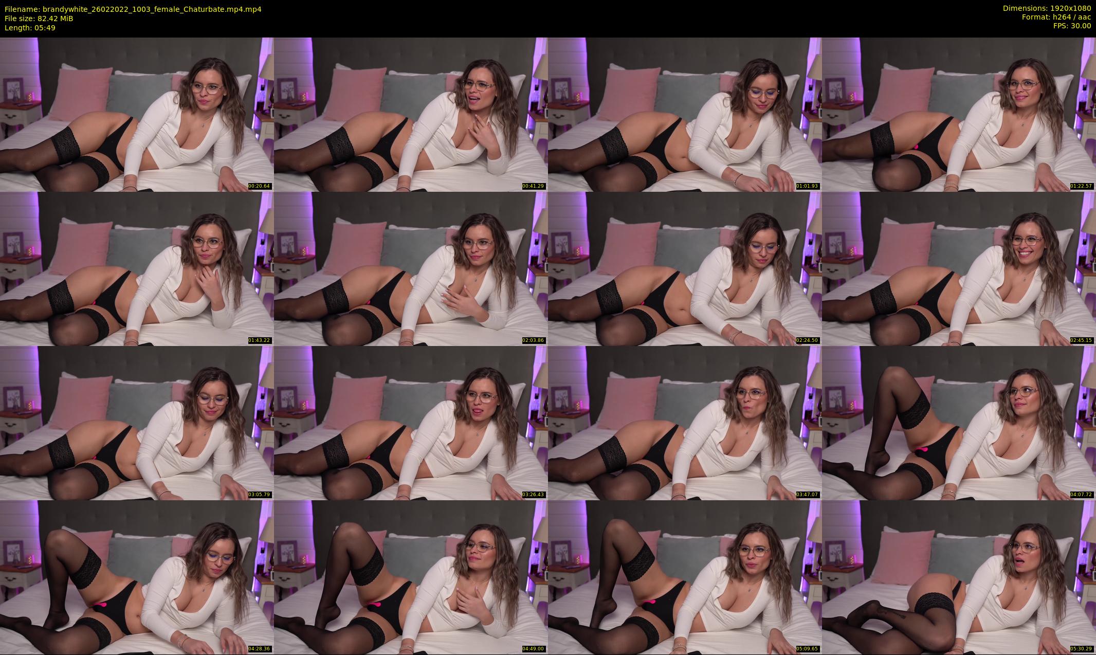 brandywhite — 6 minute Chaturbate female cam show recording, 1080p, Feb 26, 2022
