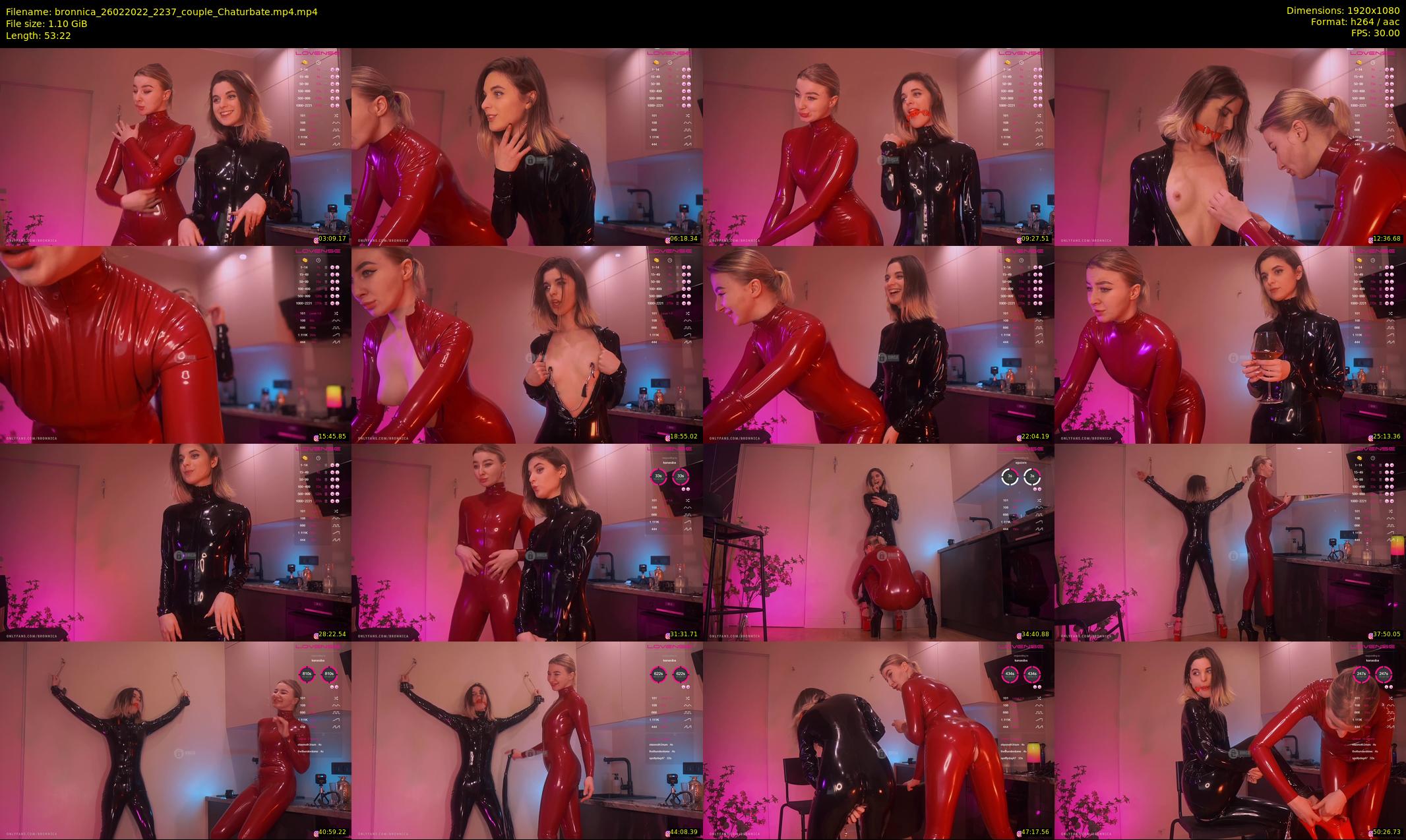 bronnica — 54 minute Chaturbate female cam show recording, 1080p, Feb 26, 2022