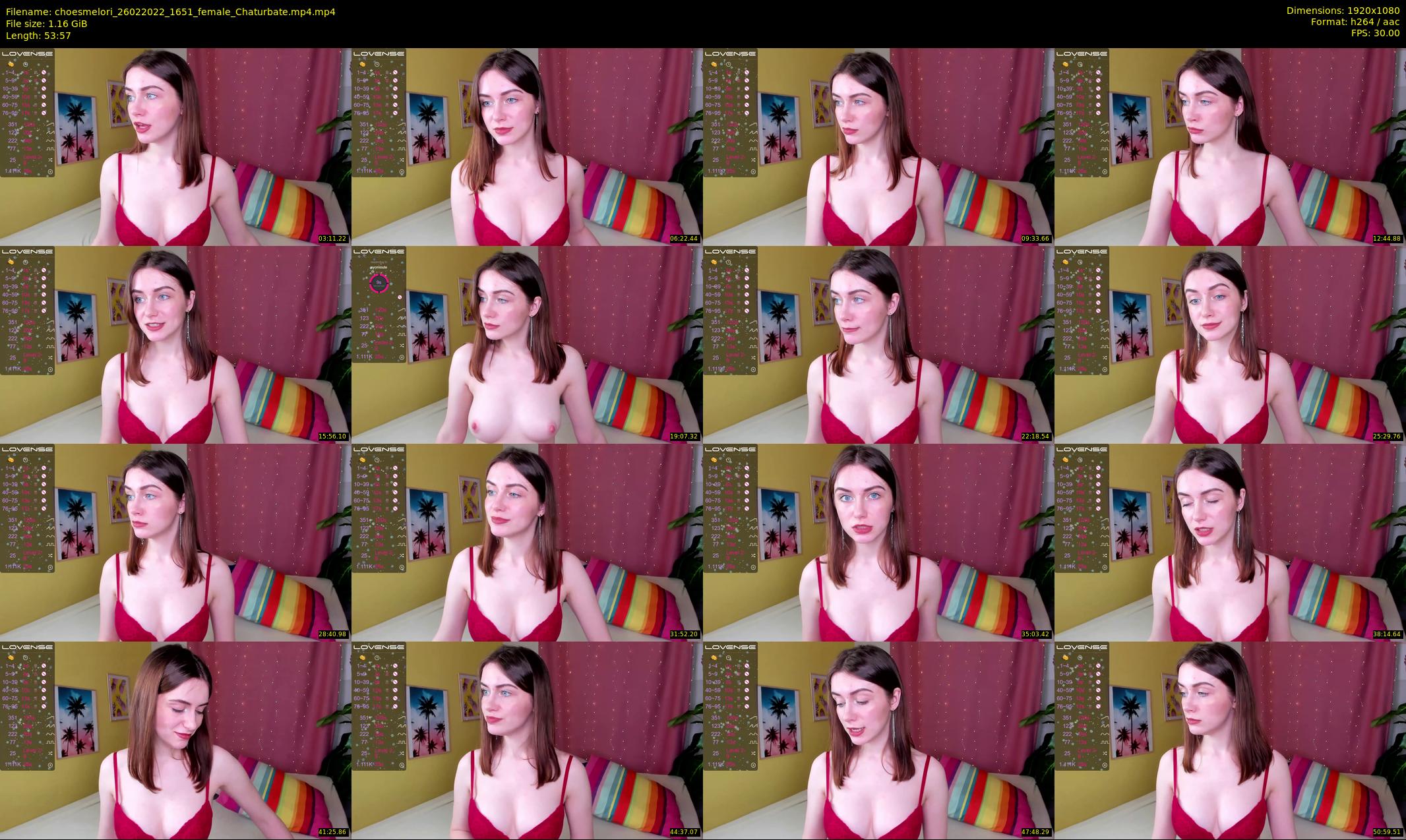 choesmelori — 54 minute Chaturbate couple cam show recording, 1080p, Feb 26, 2022