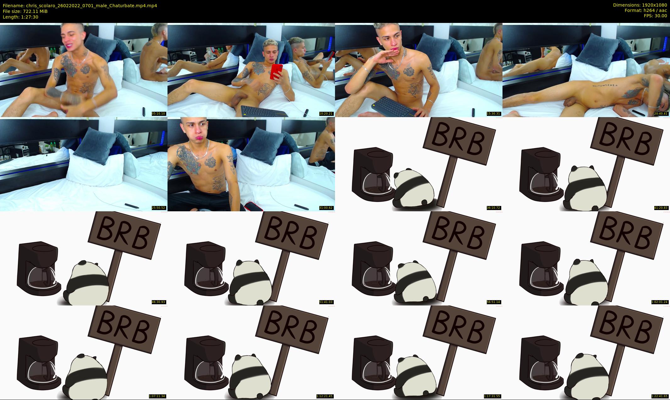 chris_scolaro — 88 minute Chaturbate male cam show recording, 1080p, Feb 26, 2022