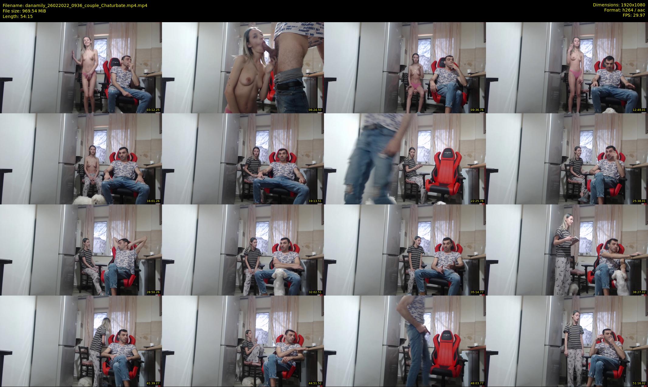 danamily — 55 minute Chaturbate female cam show recording, 1080p, Feb 26, 2022
