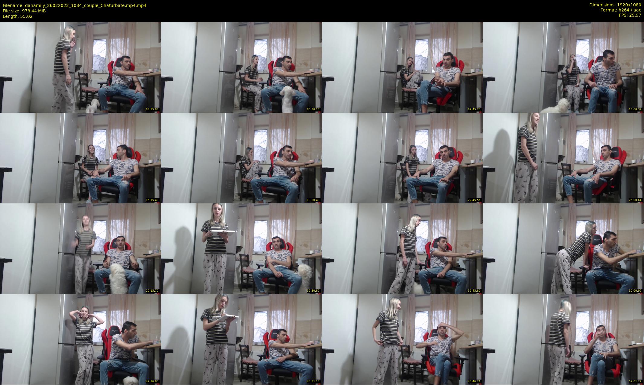 danamily — 56 minute Chaturbate female cam show recording, 1080p, Feb 26, 2022