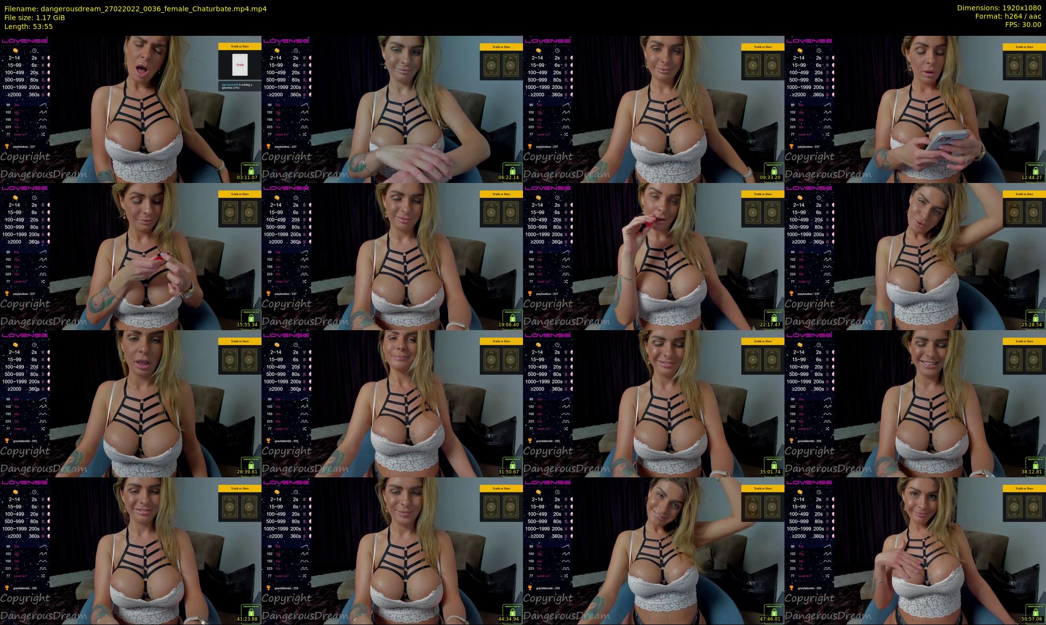 dangerousdream — 54 minute Chaturbate couple cam show recording, 1080p, Feb 27, 2022
