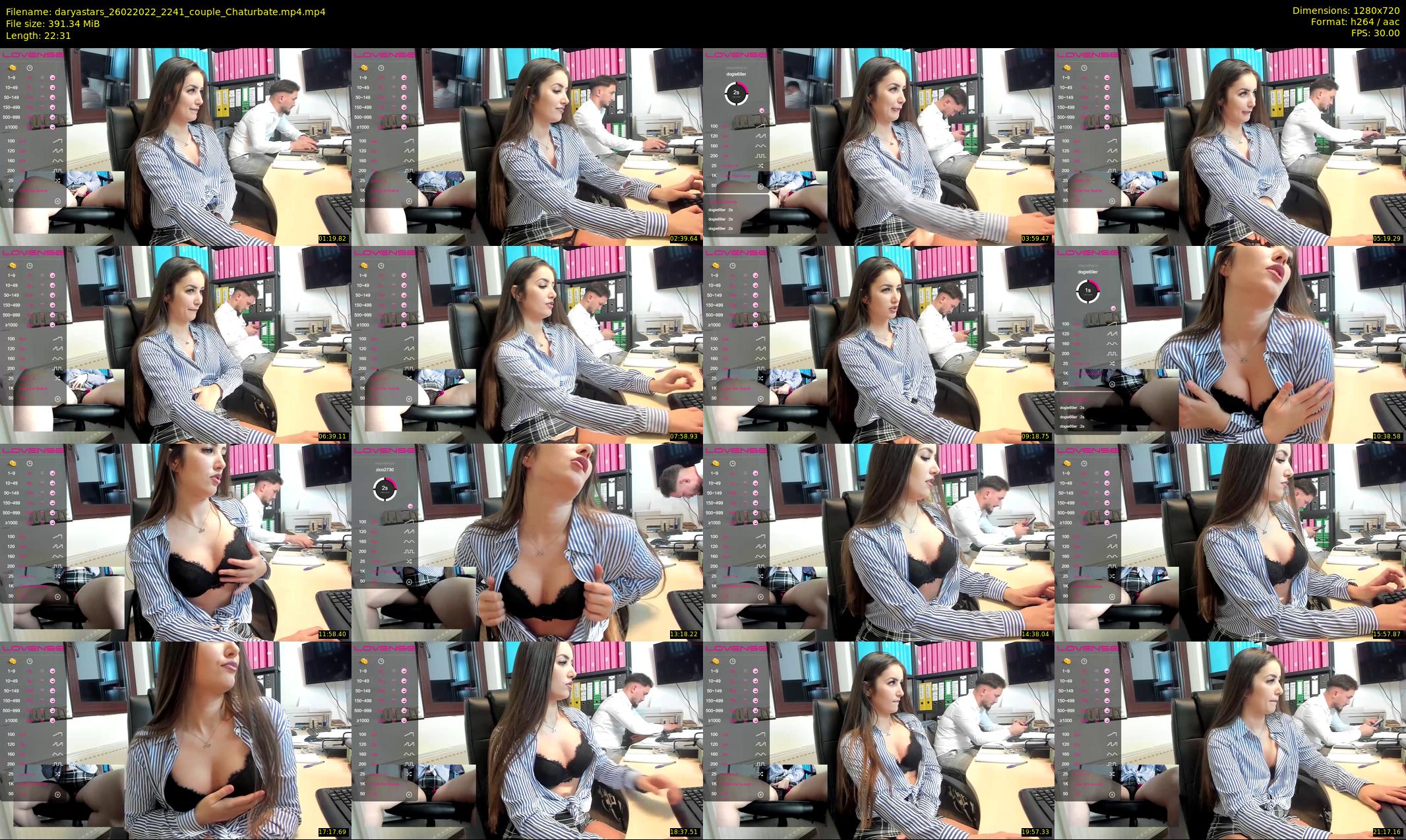 daryastars — 23 minute Chaturbate couple cam show recording, 720p, Feb 26, 2022