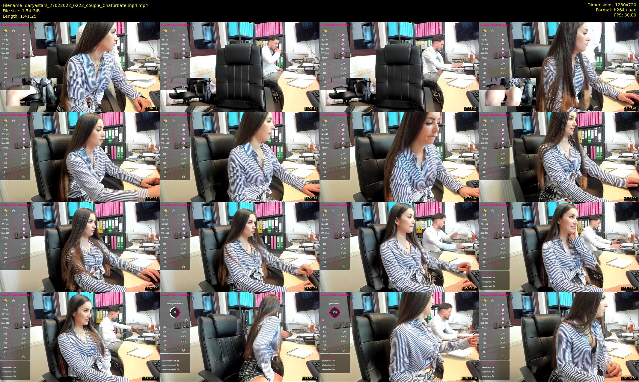 daryastars — 102 minute Chaturbate couple cam show recording, 720p, Feb 27, 2022