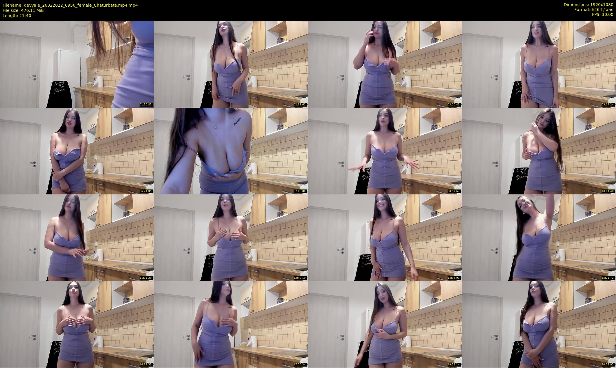 devyale — 22 minute Chaturbate female cam show recording, 1080p, Feb 26, 2022