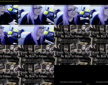 doomednympho — 10 minute Chaturbate female cam show recording, 1080p, Feb 26, 2022