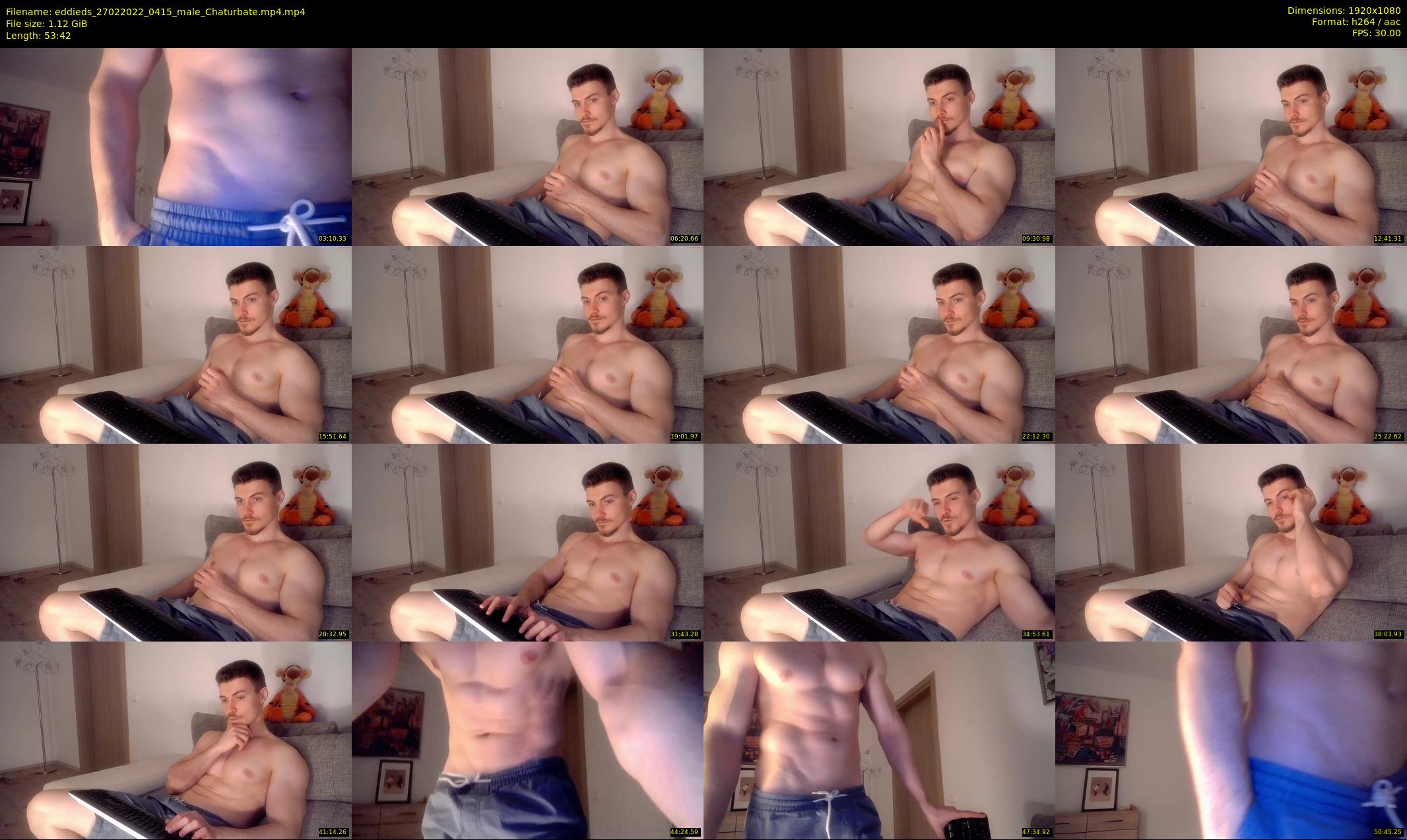 eddieds — 54 minute Chaturbate male cam show recording, 1080p, Feb 27, 2022