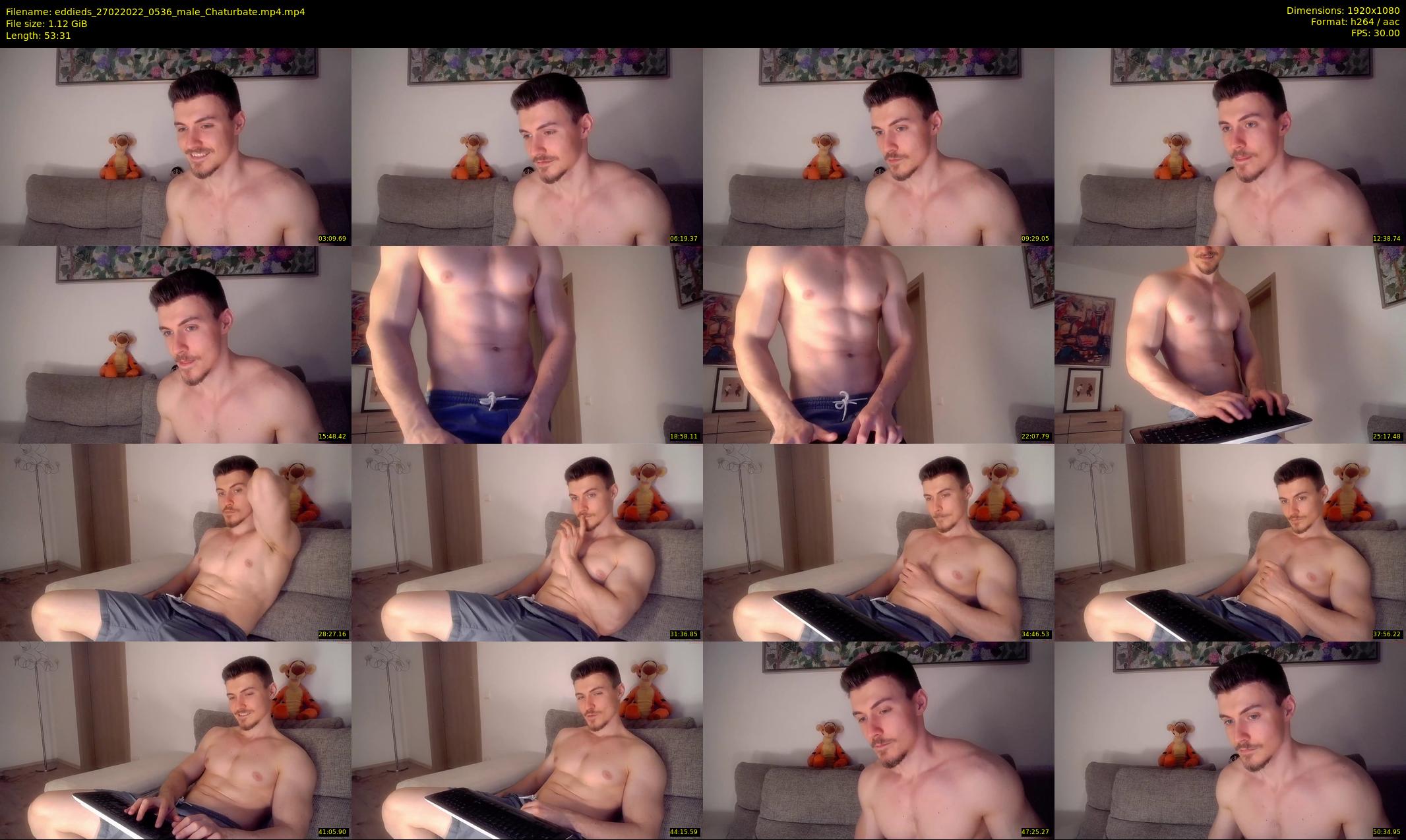 eddieds — 54 minute Chaturbate male cam show recording, 1080p, Feb 27, 2022