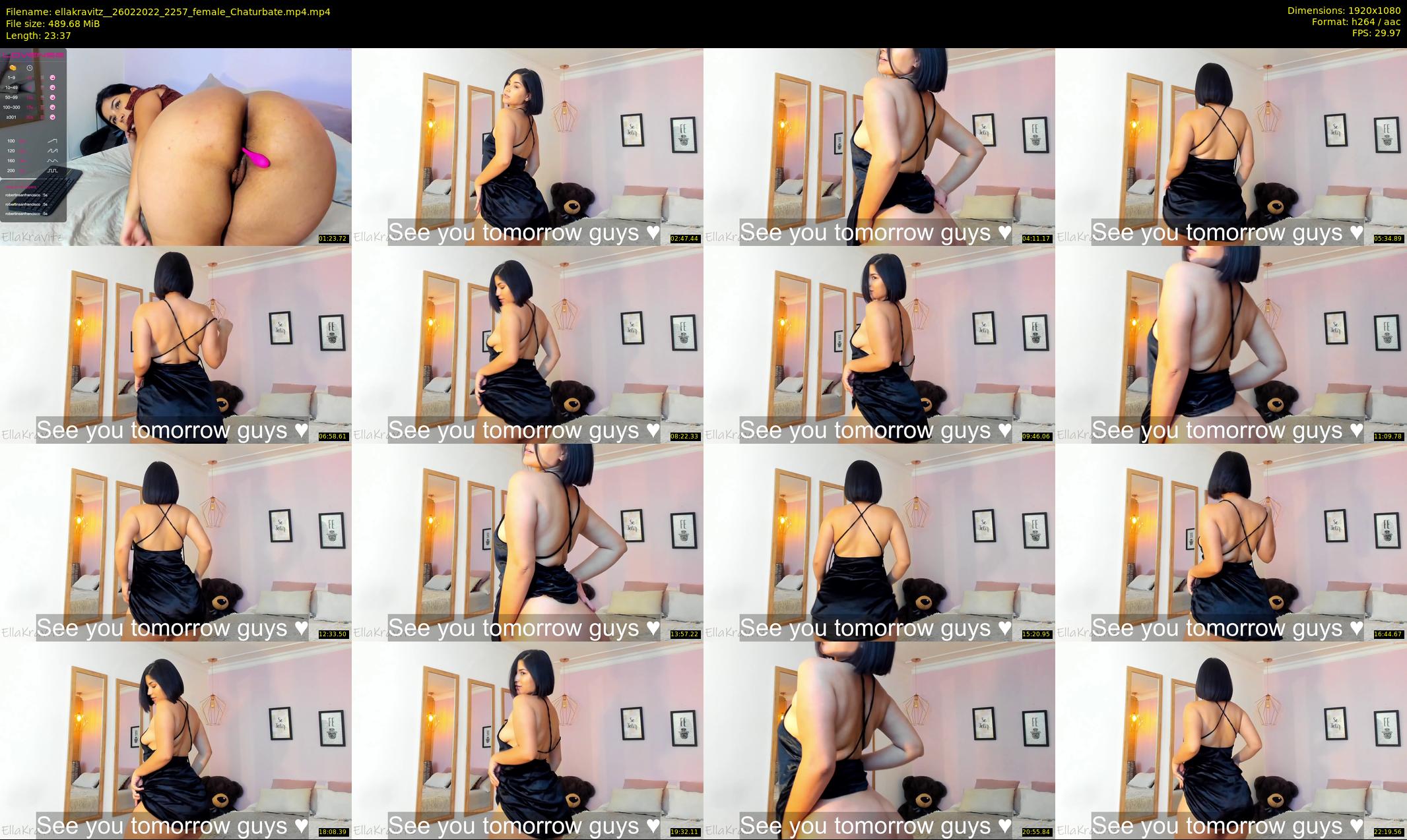 ellakravitz_ — 24 minute Chaturbate female cam show recording, 1080p, Feb 26, 2022