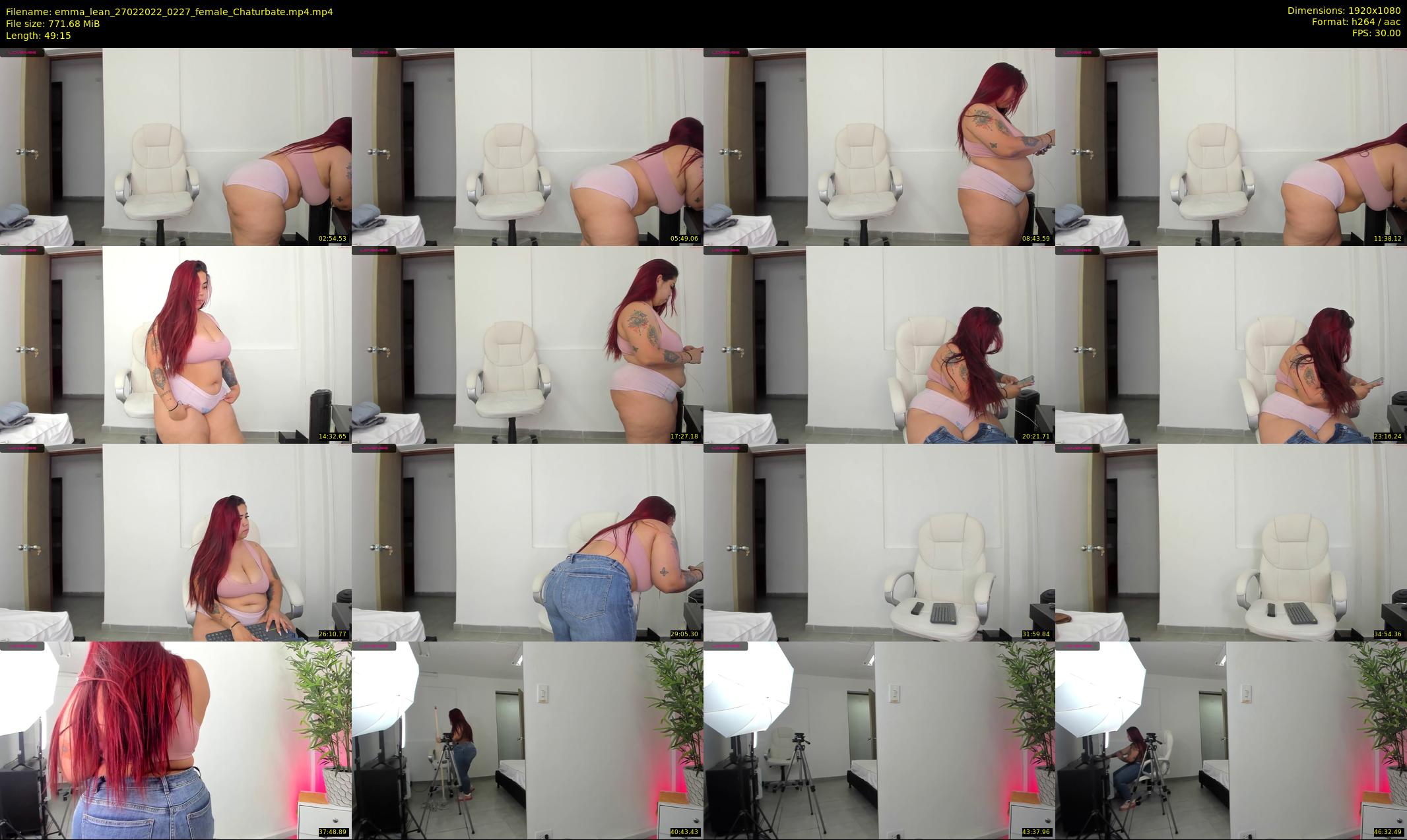 emma_lean — 50 minute Chaturbate female cam show recording, 1080p, Feb 27, 2022